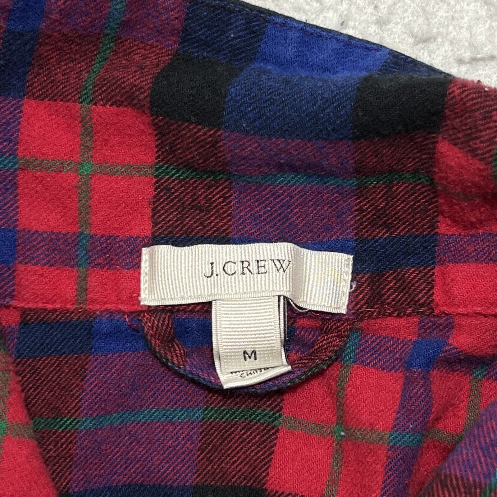 J.Crew J. Crew Medium Flannel Pajama Set Button Up Shirt Pants Size US M / EU 48-50 / 2 - 3 Thumbnail
