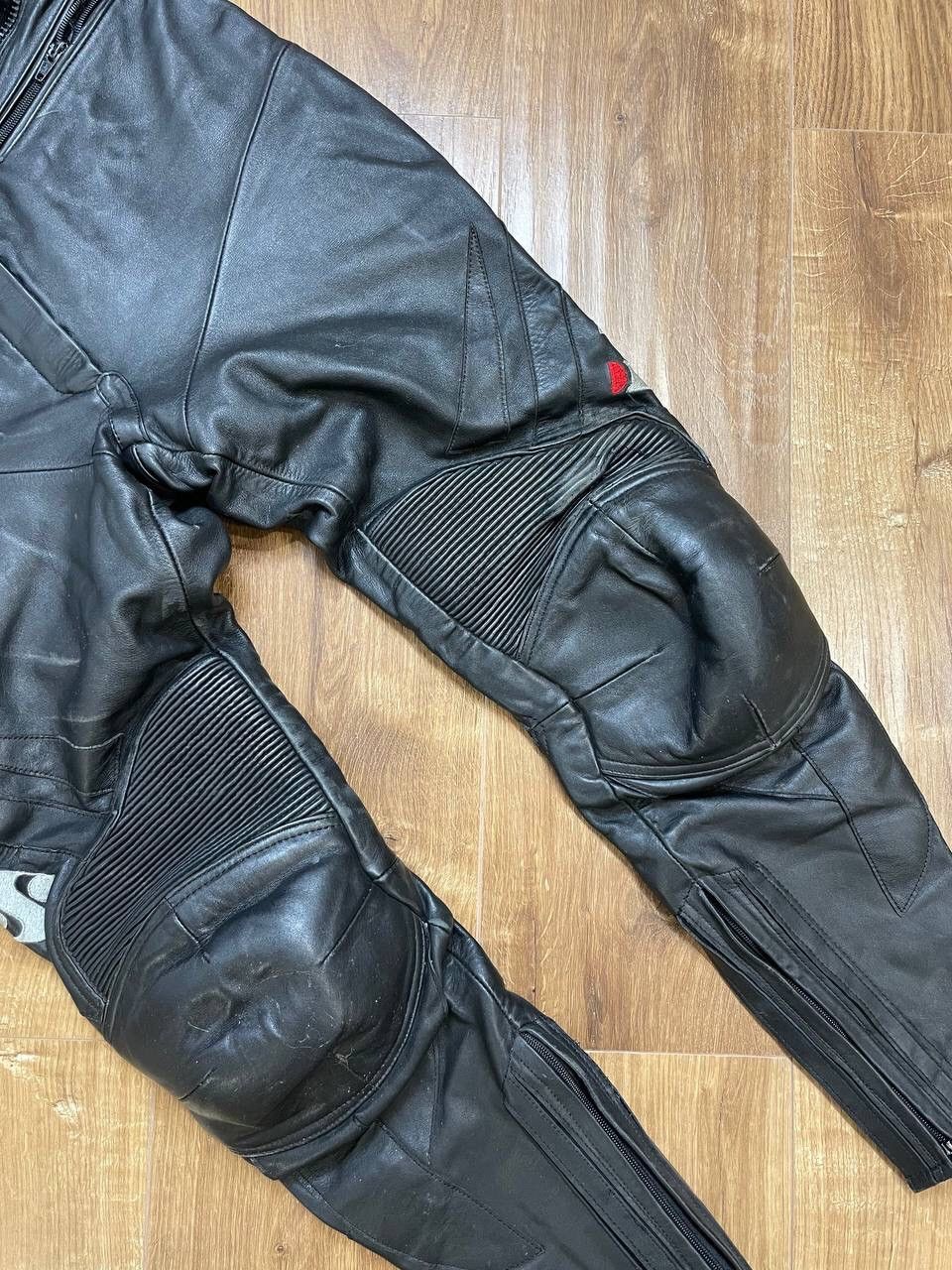 Vintage Vintage 90’s Y2K Style Moto Genuine Leather Pants Trousers Size US 30 / EU 46 - 3 Thumbnail