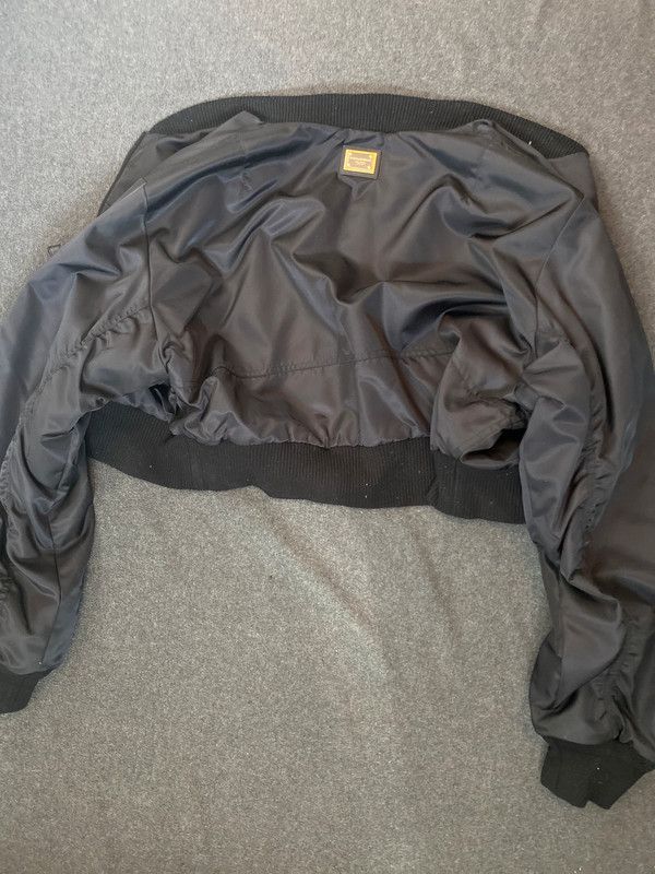 Dolce & Gabbana Dolce & Gabbana Plate Cropped Bomberjacket Size US L / EU 52-54 / 3 - 3 Thumbnail