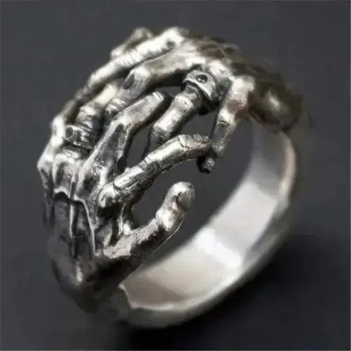 Jewelry × Vintage Skeleton Hand Ring Size ONE SIZE - 2 Thumbnail
