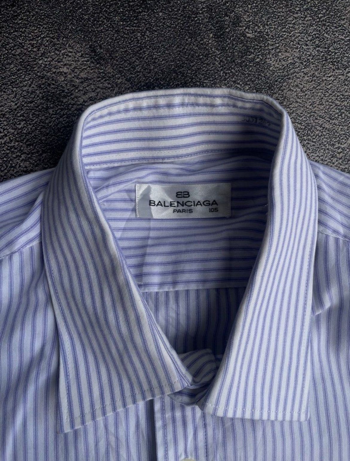 Balenciaga × Designer Balenciaga BB Small Logo Shirt Size US L / EU 52-54 / 3 - 5 Thumbnail
