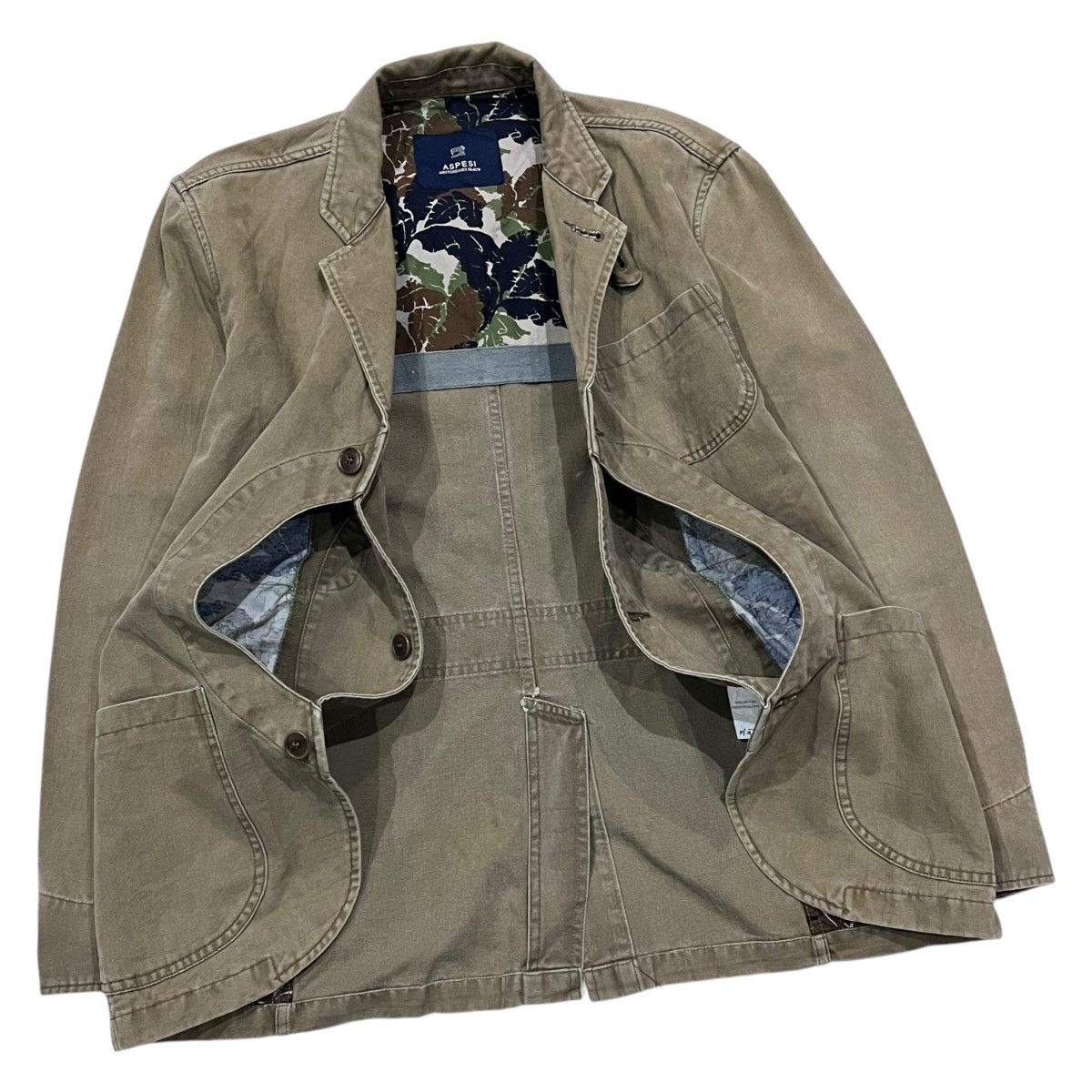 Aspesi × Seditionaries × Vintage Vintage Aspesi Blu Jacket Size US S / EU 44-46 / 1 - 3 Thumbnail