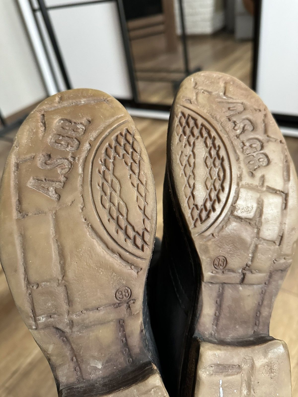 A.S.98 AS 98 Airstep Vintage Leather High Top Boots Shoes Size US 5.5 / EU 38 - 16 Thumbnail