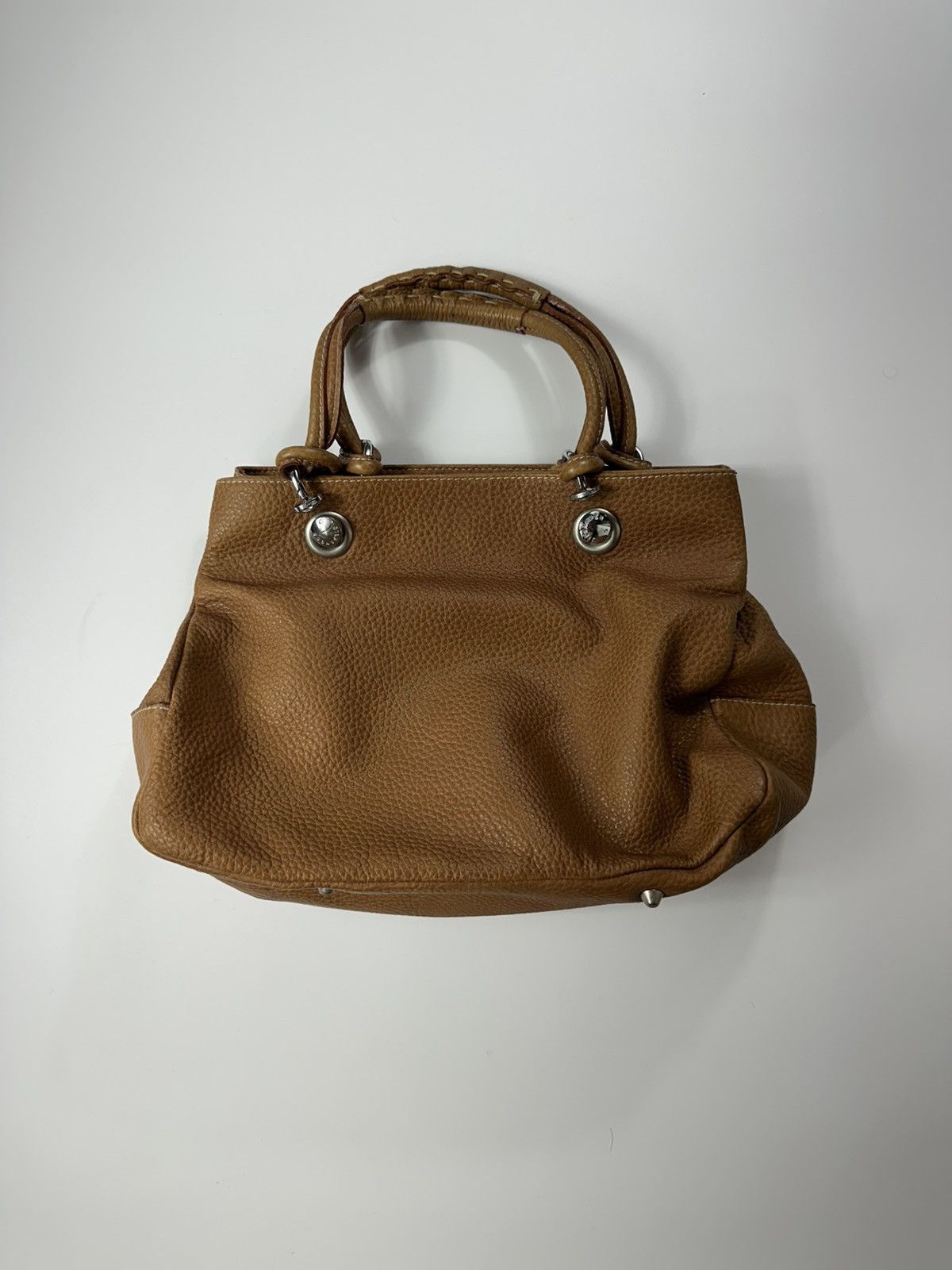 Jil Sander Jil Sander Leather Handbag Brown Vintage Size ONE SIZE - 9 Thumbnail
