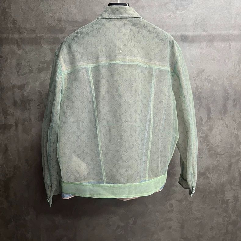 Louis Vuitton Louis Vuitton Multicolor silk denim full-print jacket 2502 Size US M / EU 48-50 / 2 - 5 Thumbnail