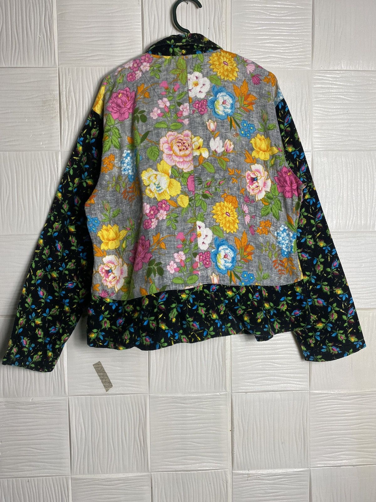Kenzo × Vintage Kenzo flowers printed button up Size M / US 6-8 / IT 42-44 - 2 Thumbnail