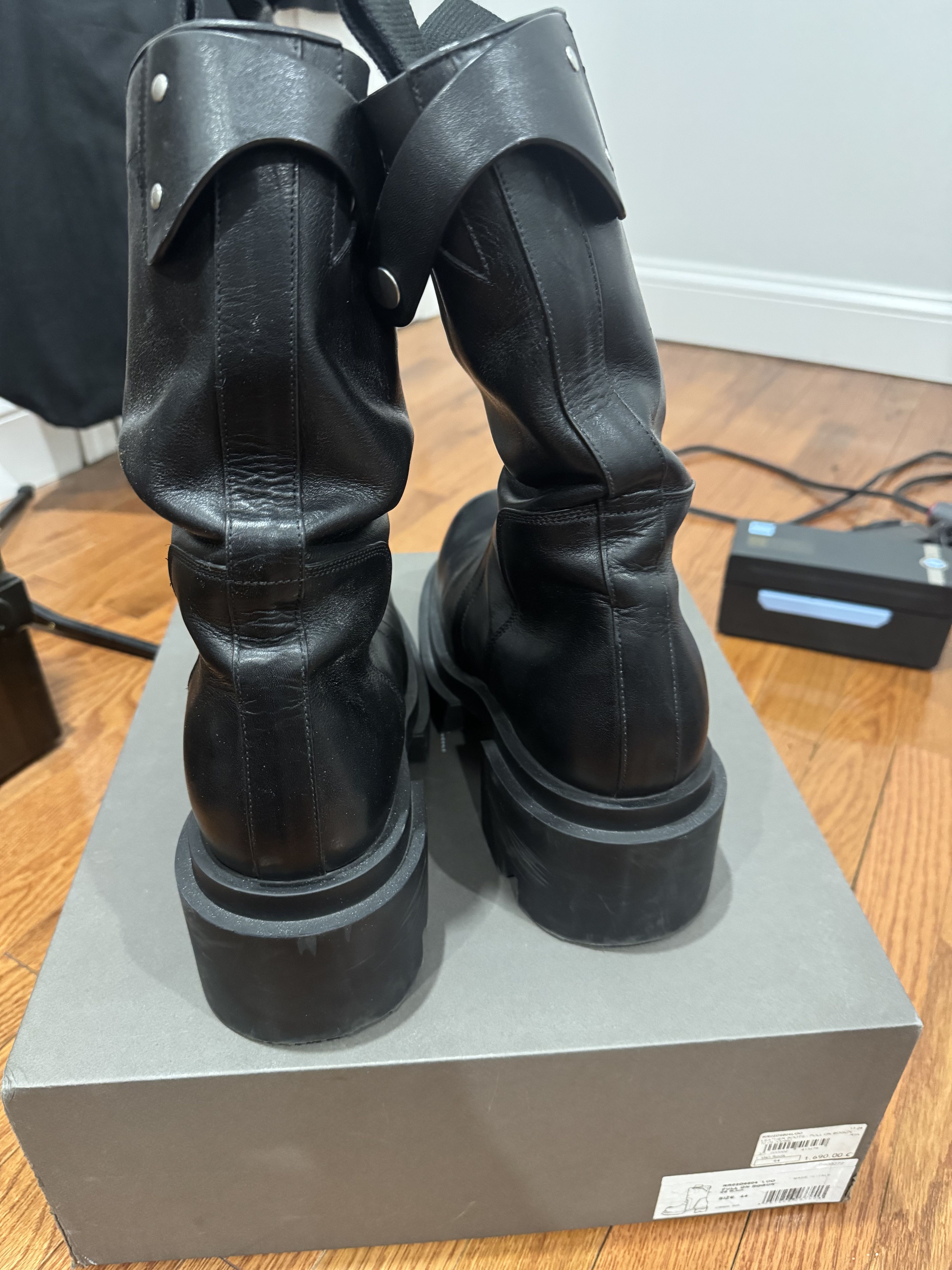 Rick Owens Rick Owens 24AW Porterville Bogun Pull On Boots Size US 11 / EU 44 - 4 Thumbnail