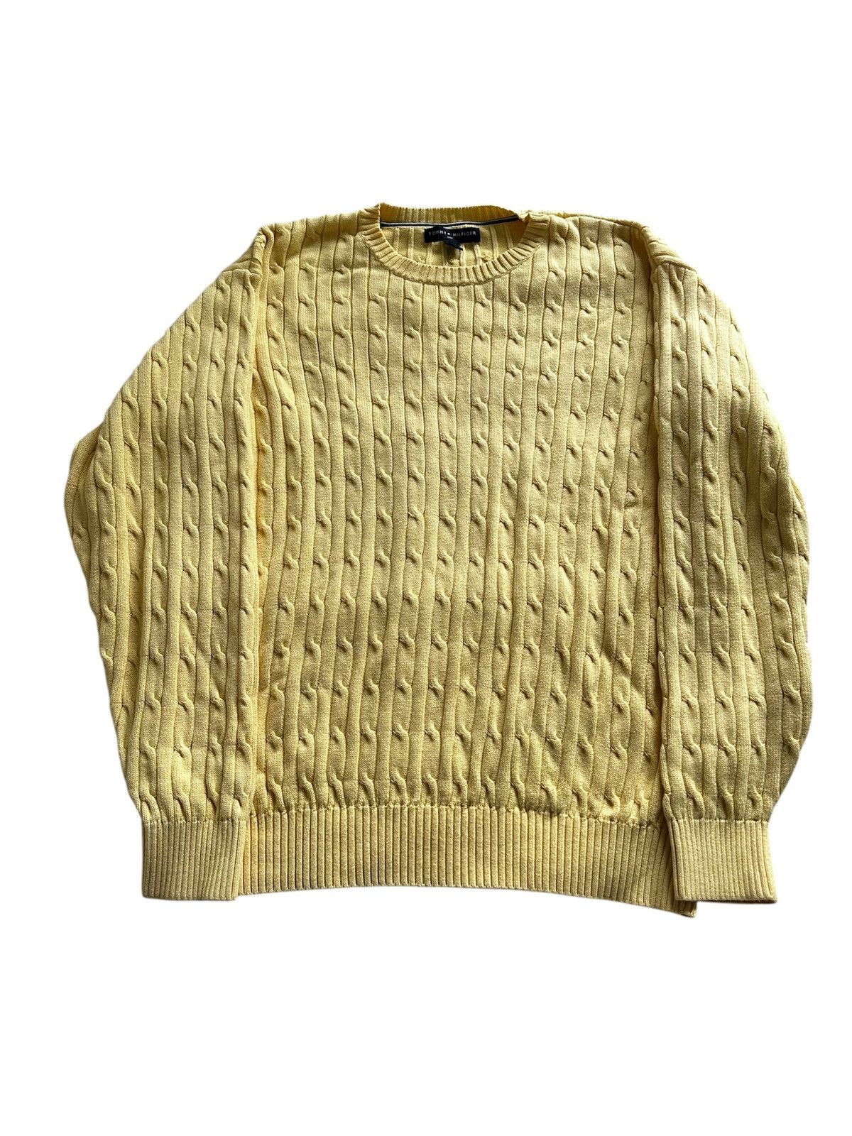 Tommy Hilfiger Tommy Hilfiger Cable Knit Sweater Size US L / EU 52-54 / 3 - 1 Thumbnail