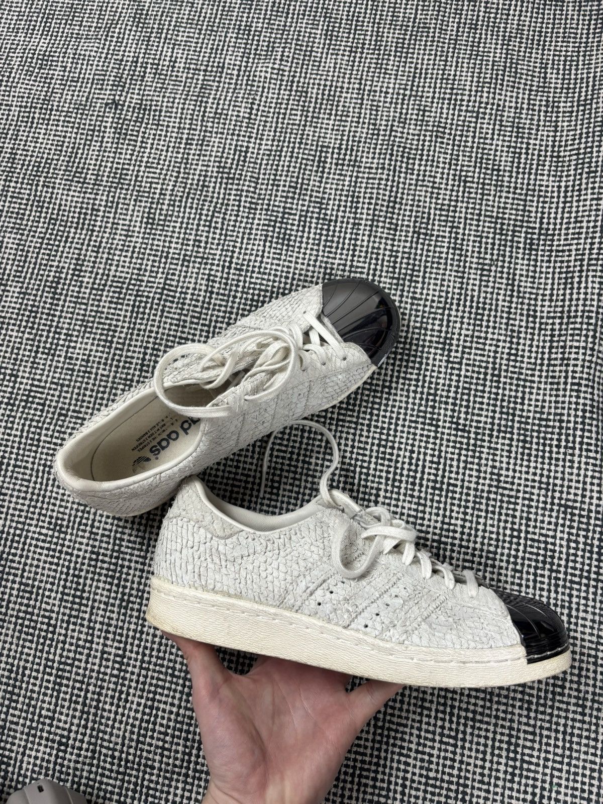 Adidas rare adidas superstar originals 80s metal toe sneakers Size US 7.5 / IT 37.5 - 4 Thumbnail
