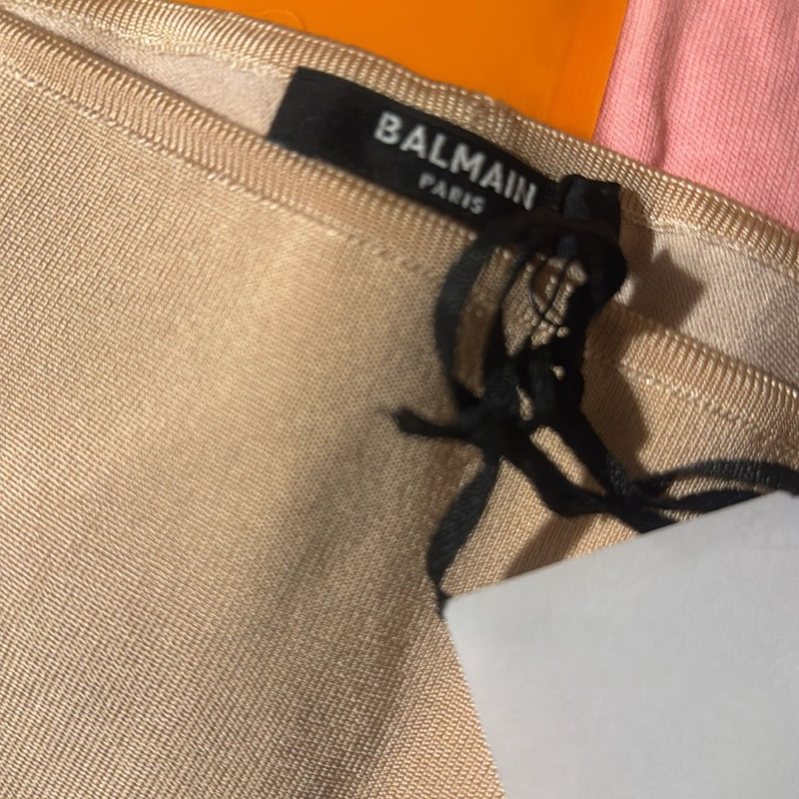 Balmain Balmain Blush Women's Crop Top Size M / US 6-8 / IT 42-44 - 7 Thumbnail