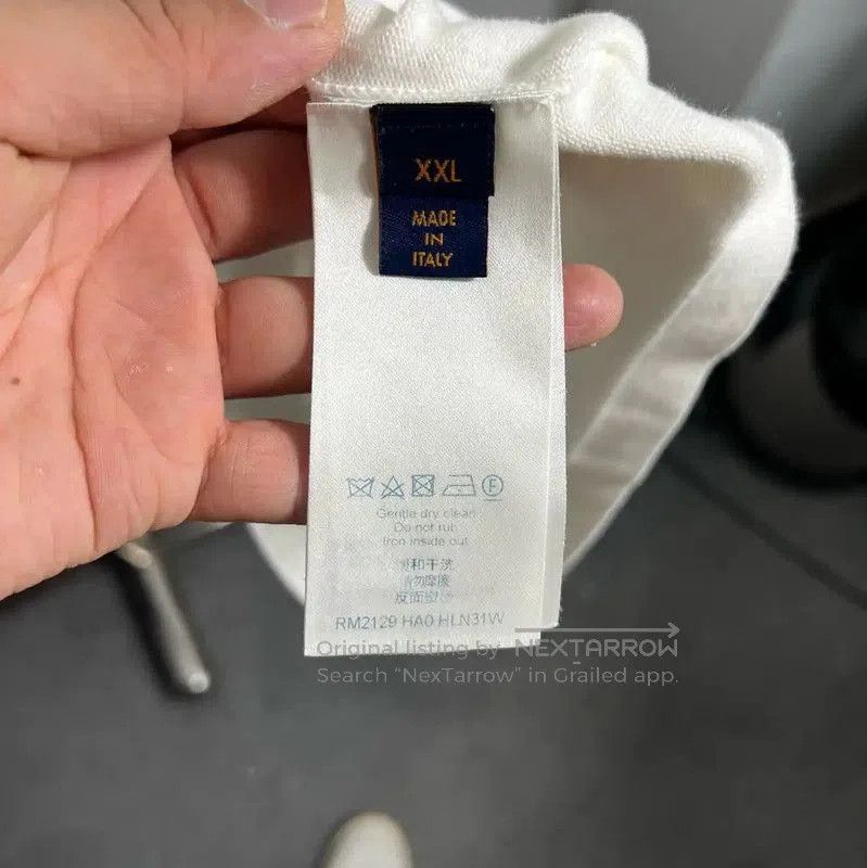 Louis Vuitton Louis Vuitton Maison Logo Tee in Off-White . Size US XXL / EU 58 / 5 - 4 Thumbnail