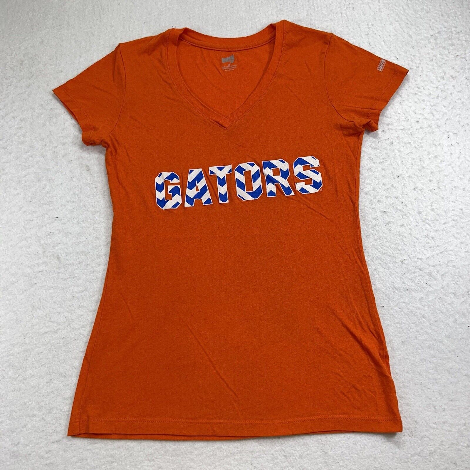 Other Soffe University of Florida Gators Small V-Neck Orange Tee Size S / US 4 / IT 40 - 1 Thumbnail