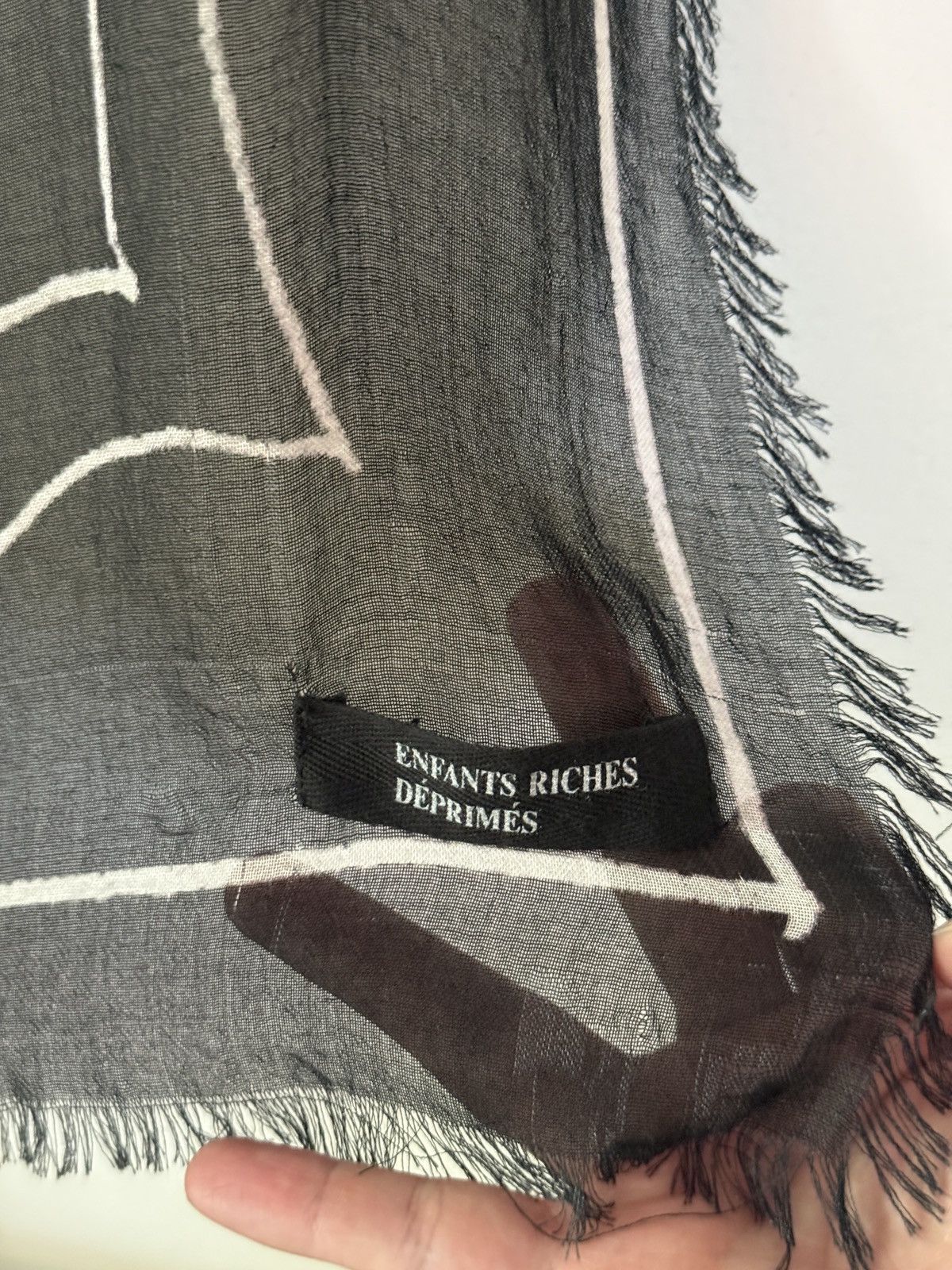 Enfants Riches Deprimes ERD CROIX SCARF, ORIGINAL RELEASE Size ONE SIZE - 4 Thumbnail