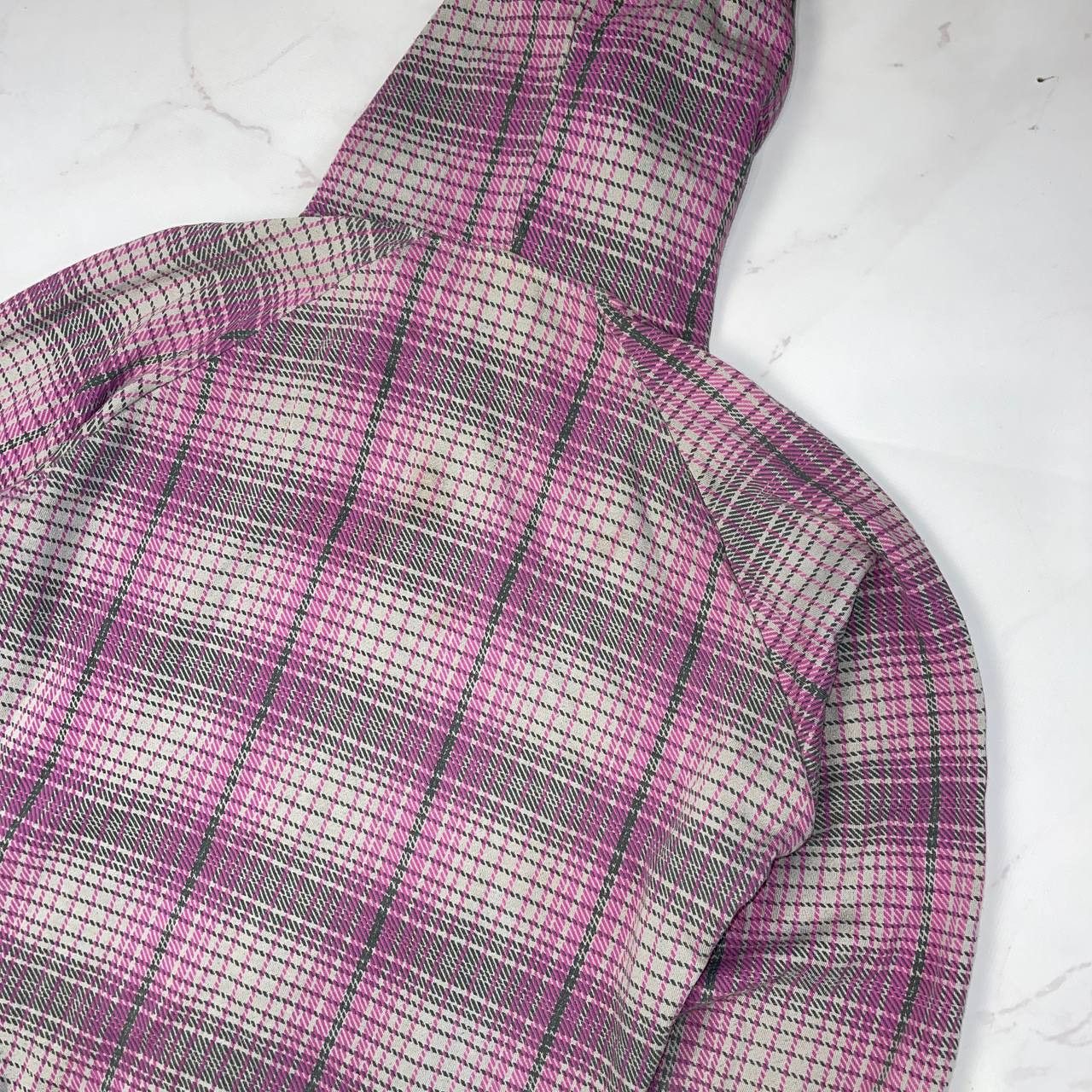 Fox Racing Fox Racing Crazy Y2K Vintage Zip Hoodie Plaid Sz XL Unisex Size US XL / EU 56 / 4 - 15 Thumbnail