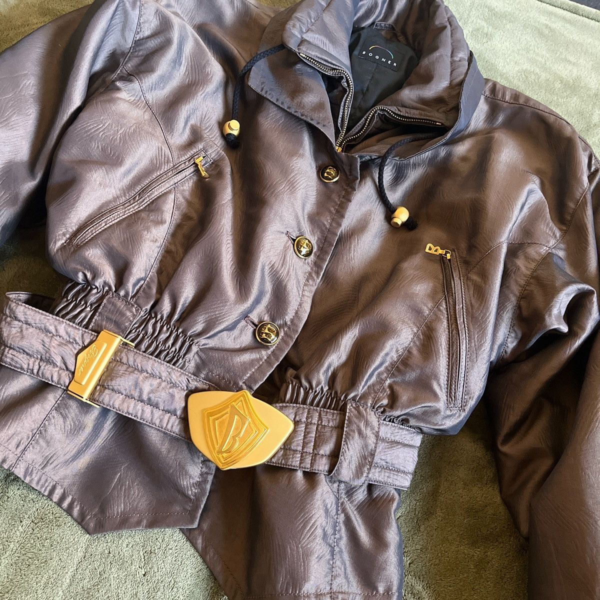 Bogner Rare Brown Vintage Bogner Ski Jacket Size M / US 6-8 / IT 42-44 - 3 Thumbnail