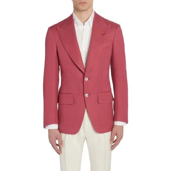 Tom Ford o1w1db10625 JHSP02 Jacket in Red Size US S / EU 44-46 / 1 - 2 Thumbnail