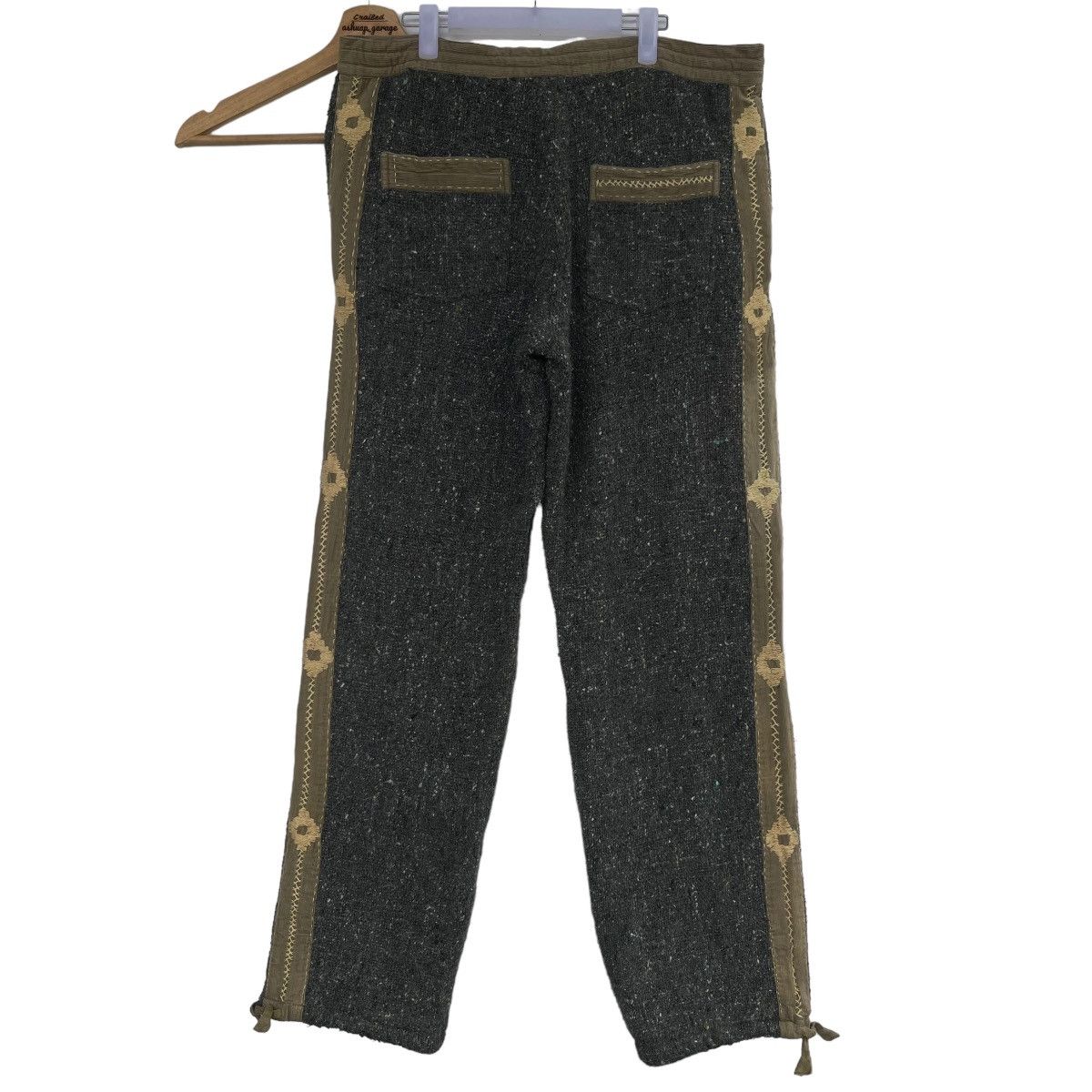Native × Vintage Rare Kamlesh Native Knitted Statement Pant Size US 36 / EU 52 - 4 Thumbnail