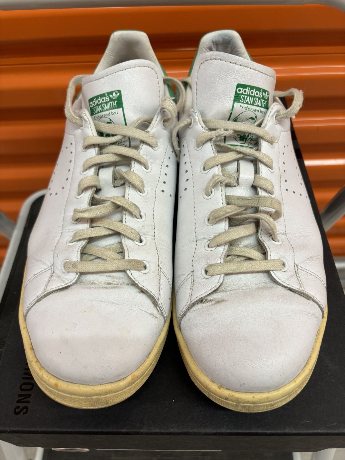 Adidas × Raf Simons ***FINAL DROP***RARE 2014 RAF SIMONS X ADIDAS STAN SMITH 10 Size US 10 / EU 43 - 3 Thumbnail