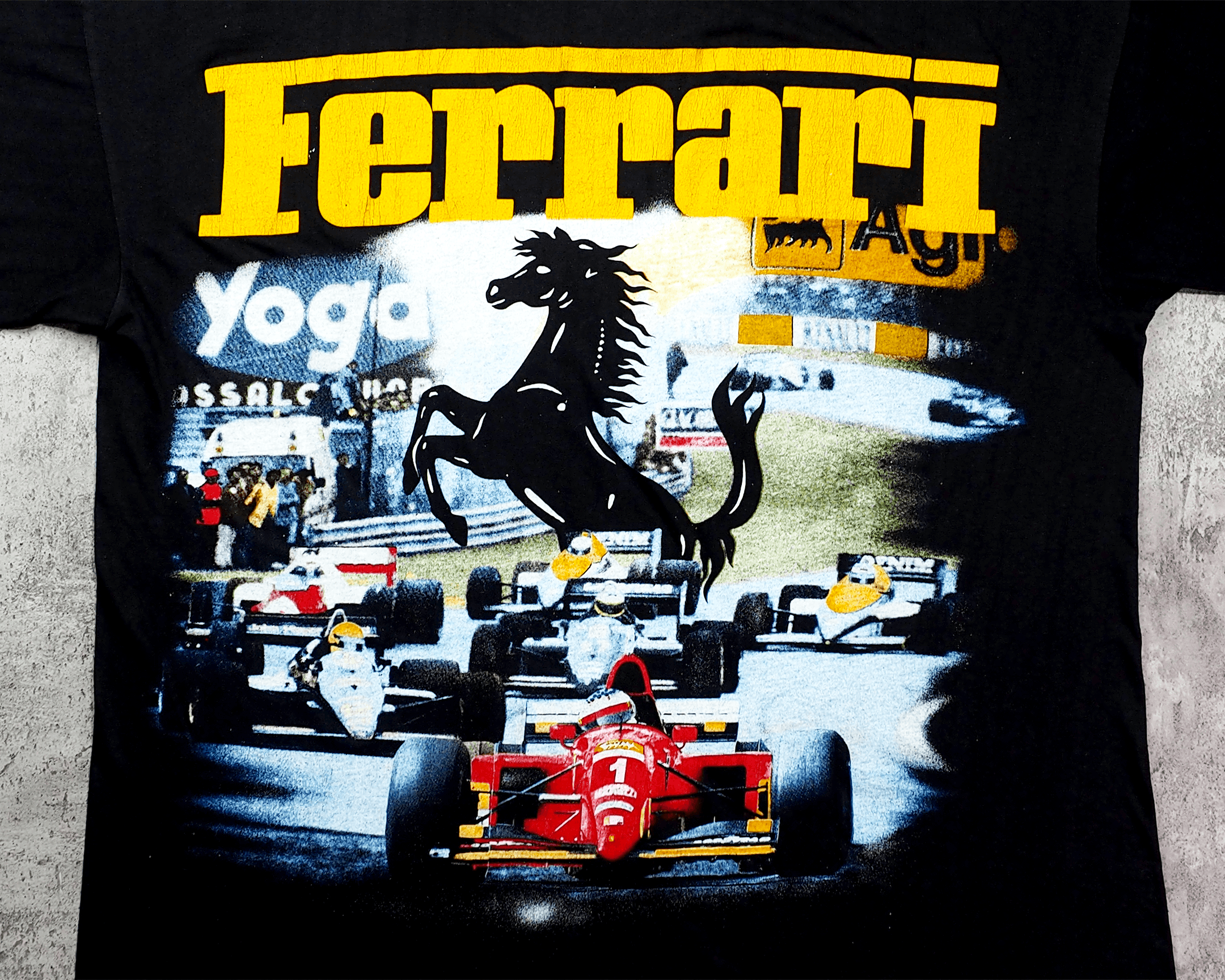 Vintage Vintage 1990s Michael Schumacher Rap Tee Styled Shirt XL Size US XL / EU 56 / 4 - 5 Thumbnail
