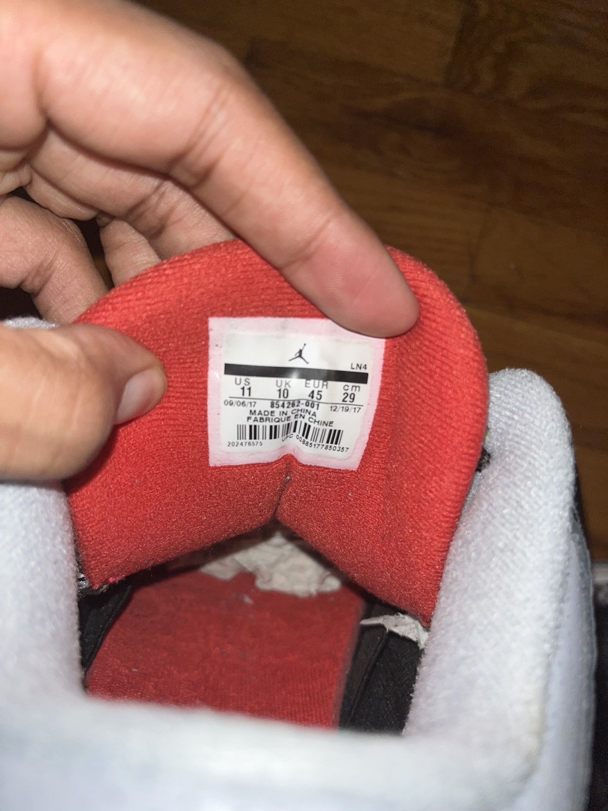 Jordan Brand AIR JORDAN 3 RETRO OG Size US 11 / EU 44 - 3 Thumbnail
