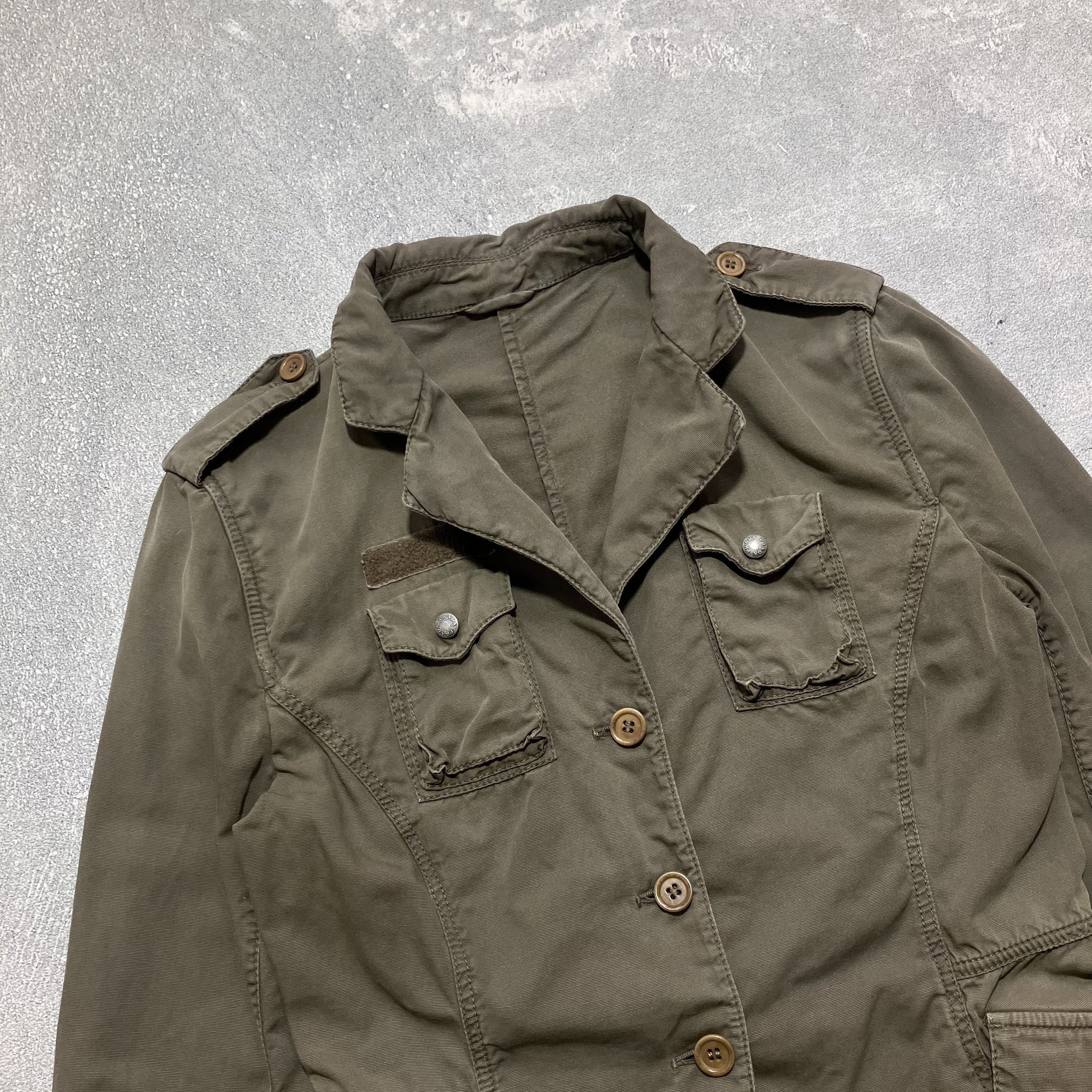 Prada Prada early 2000's green military blazer jackets Size US S / EU 44-46 / 1 - 4 Thumbnail