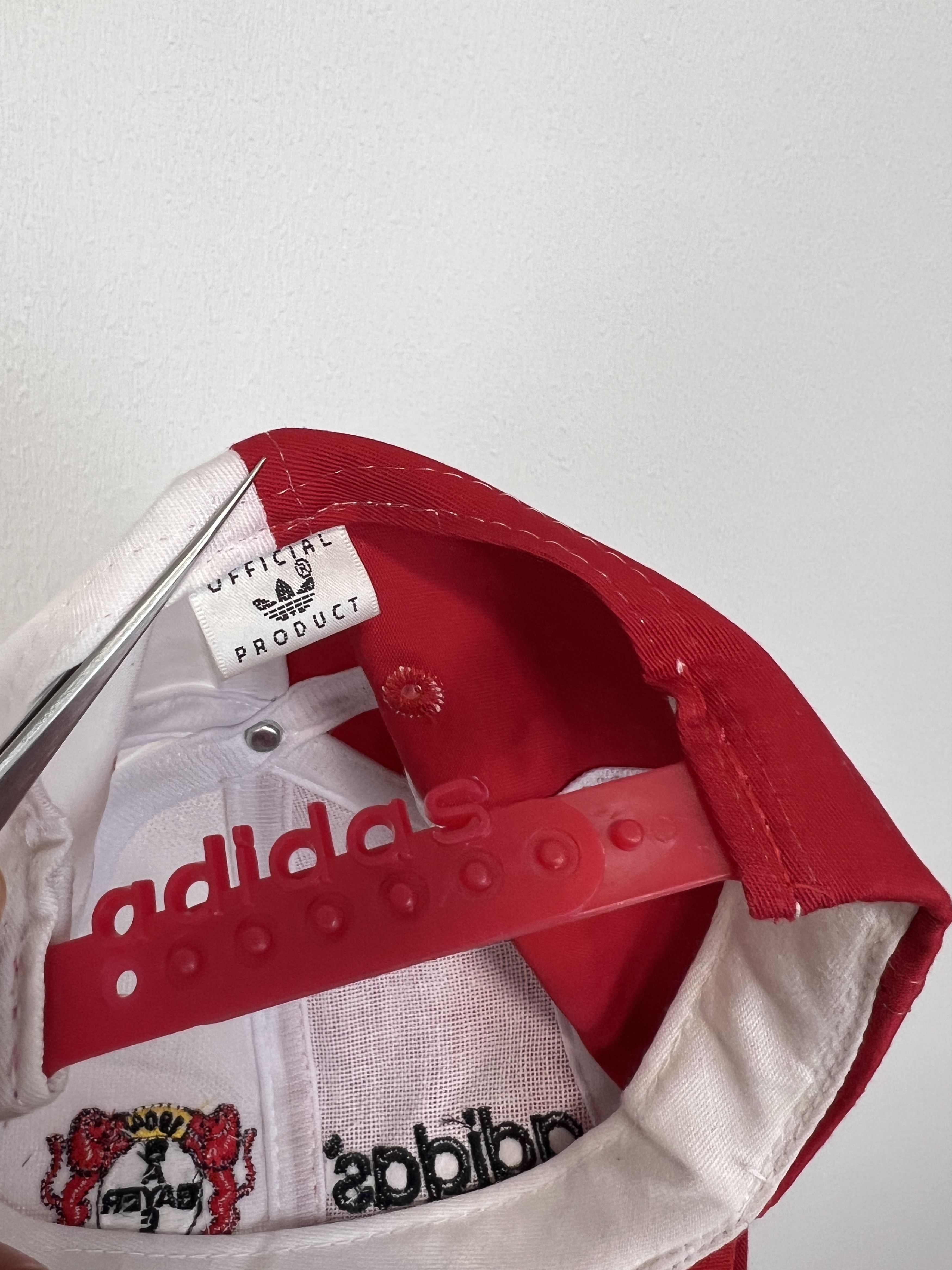 Adidas Vintage Bayer Leverkusen Football Cap Hat Snapback Adult Size ONE SIZE - 10 Thumbnail