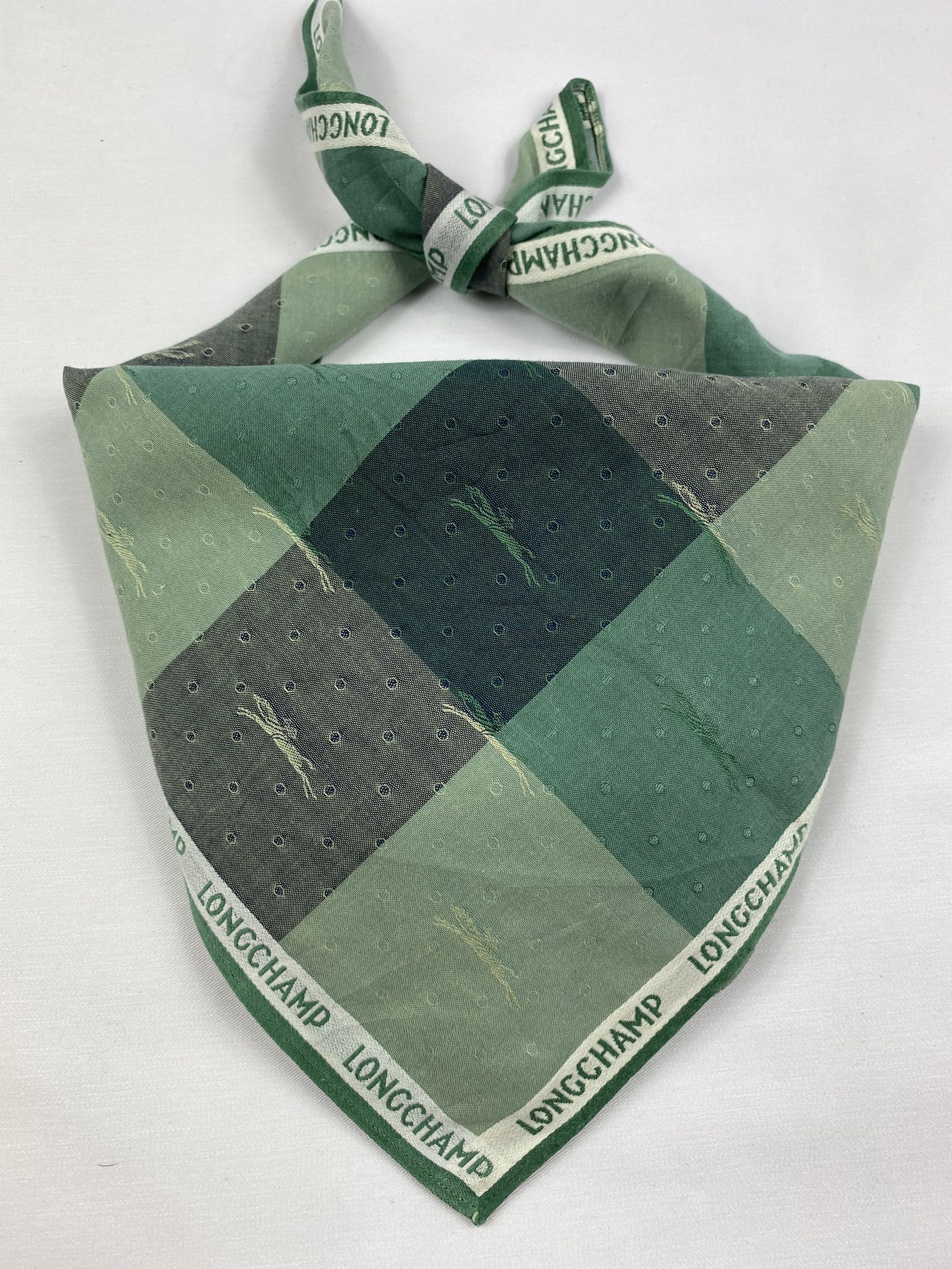 Longchamp × Vintage Longchamp Handkerchief / Bandana / Neckerchief Size ONE SIZE - 1 Thumbnail