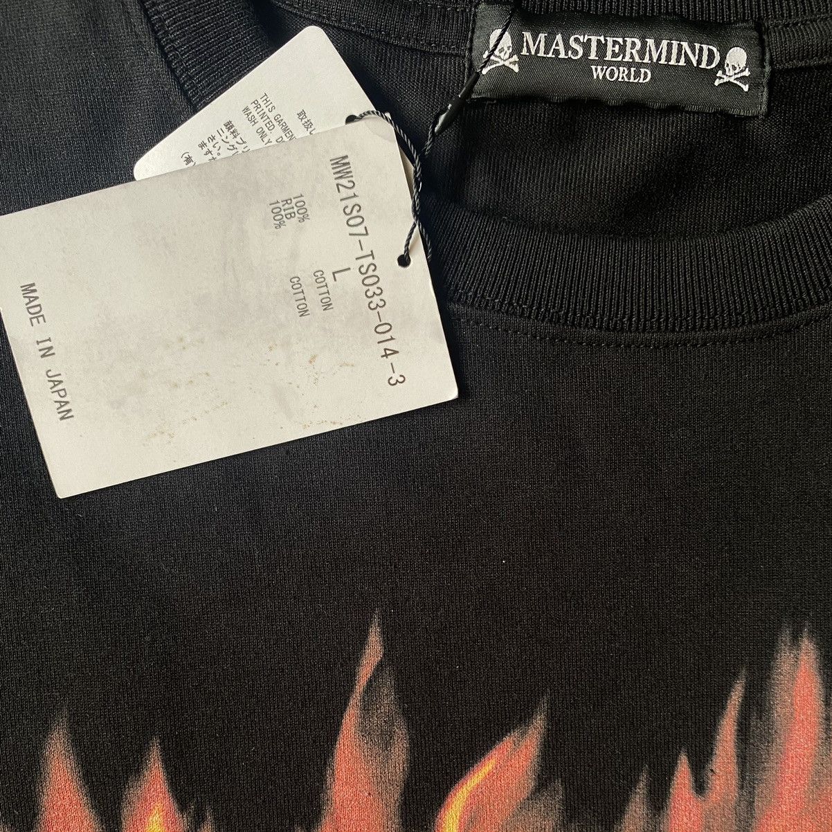 Mastermind Japan SS21 New With Tag Flame Skull Logo Sweatshirt Size US L / EU 52-54 / 3 - 5 Thumbnail