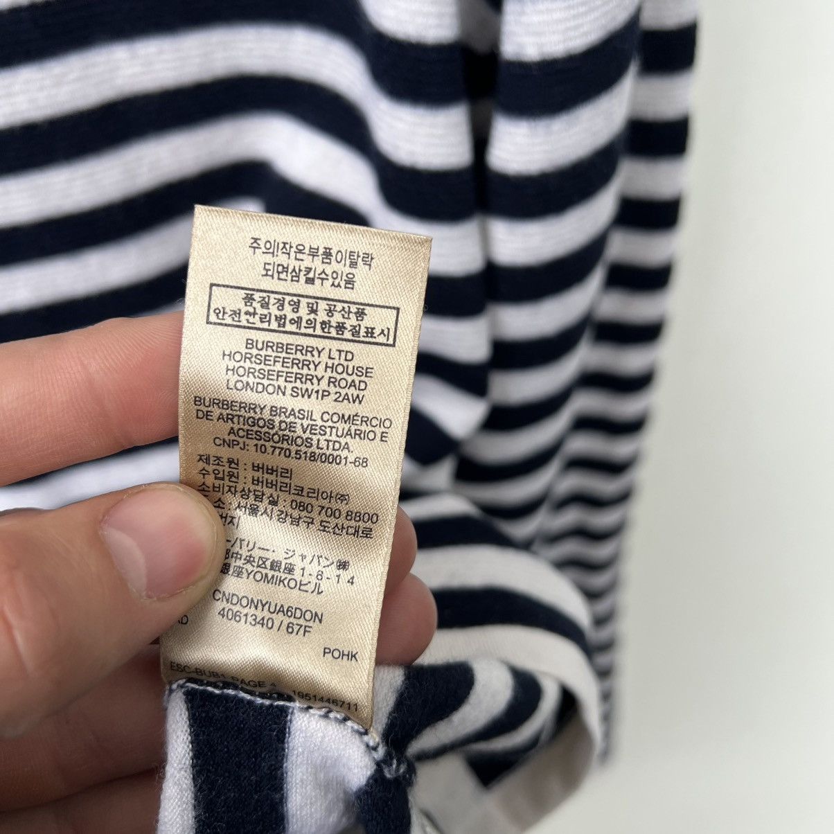 Burberry Burberry wool sweater Size US S / EU 44-46 / 1 - 6 Thumbnail