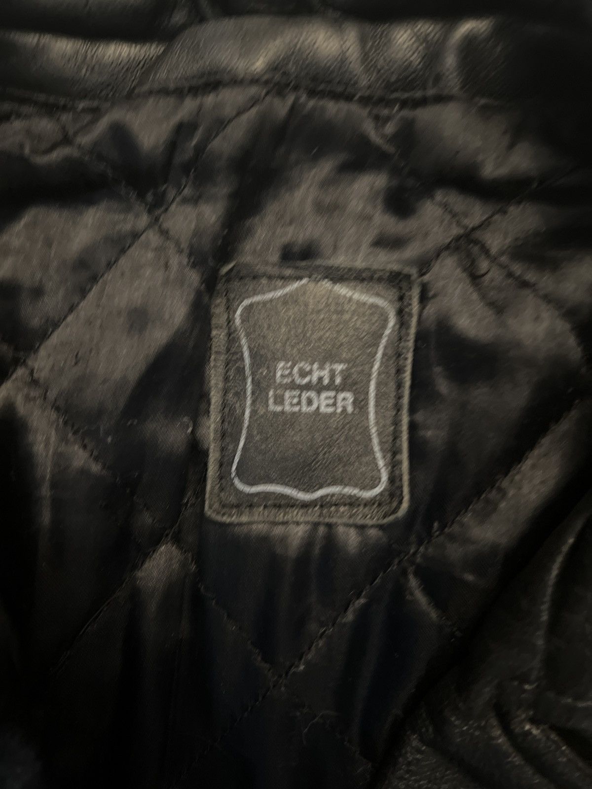Leather × Vintage Vintage Real leather biker jacket Size US M / EU 48-50 / 2 - 7 Thumbnail