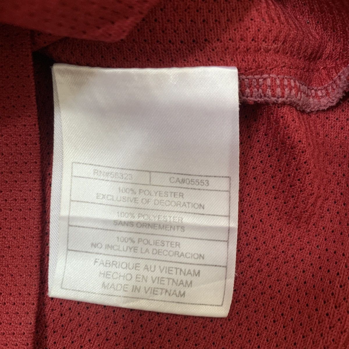 Nike × Vintage Vintage Y2K Red Nike Polo Shirts Jersey Size US XL / EU 56 / 4 - 6 Thumbnail