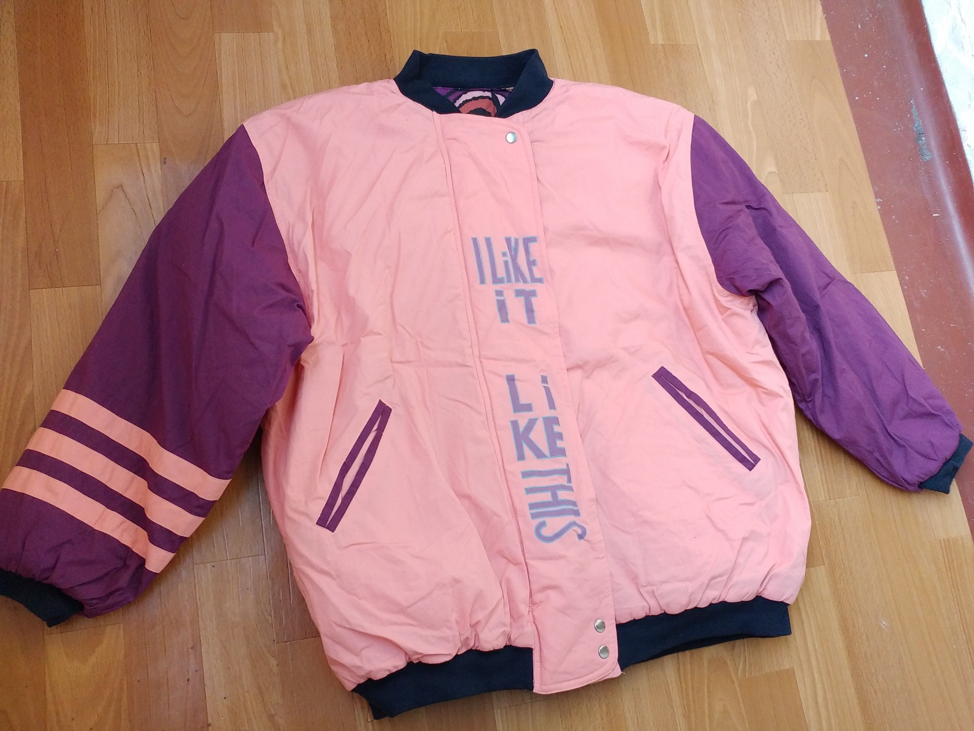 Vintage California Los Angeles jacket, pink vintage LGBTQ, Pride, M Size US M / EU 48-50 / 2 - 8 Thumbnail