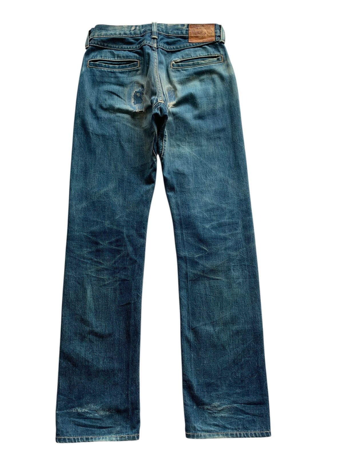 Kapital BRU NA BOINNE SELVEDGE JAPANESE RUSTY DISTRESSED DENIM Size US 29 - 3 Thumbnail