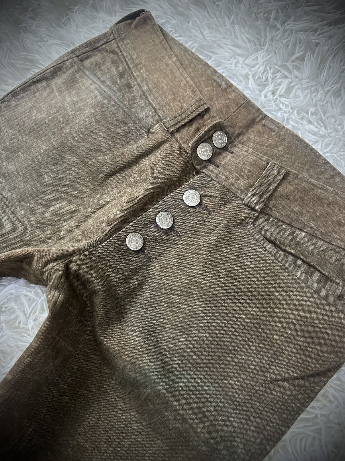 Tornado Mart Rare 2000s Tornado Mart Super Flare Pants Size US 29 - 3 Thumbnail
