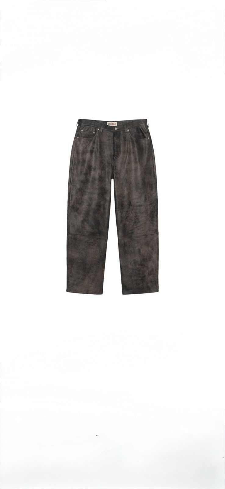 Stüssy leather pants ステューシーレザーパンツ　36 Stussy Leather Work Pant ステューシー レザーパンツ - メルカリ