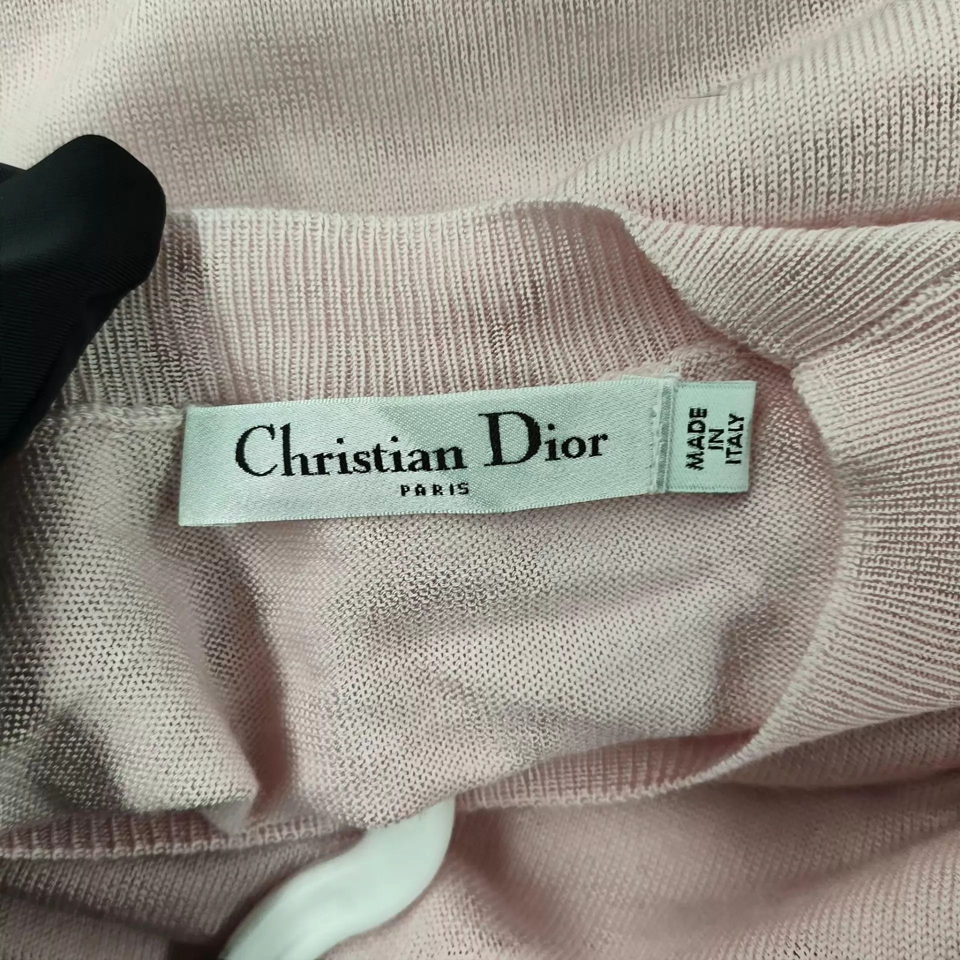 Dior Dior Wool Shield Crewneck Sweater Pink 38 Size S / US 4 / IT 40 - 5 Thumbnail