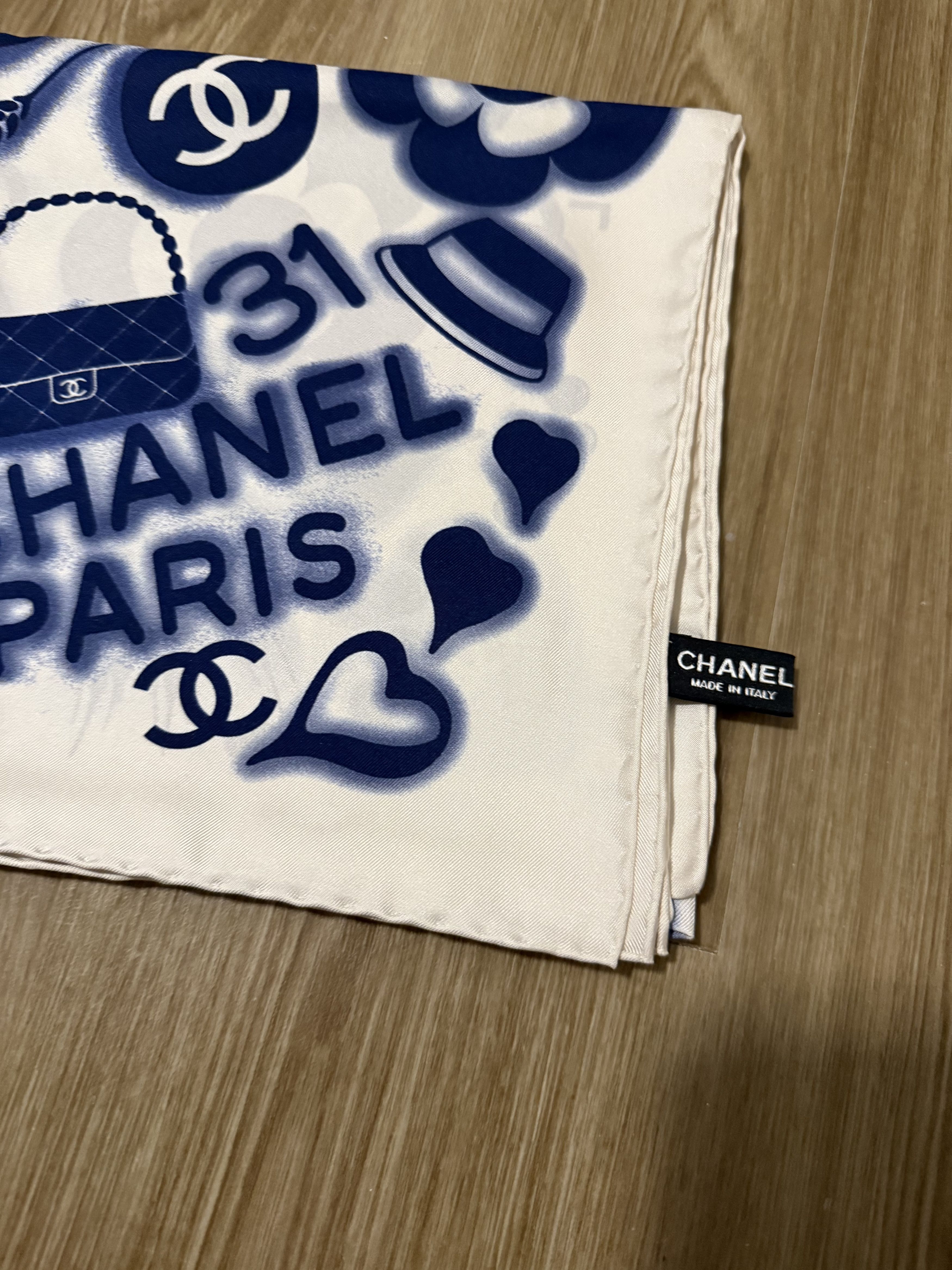 Chanel CHANEL 31 Rue Cambon Silk Scarf Size ONE SIZE - 3 Thumbnail