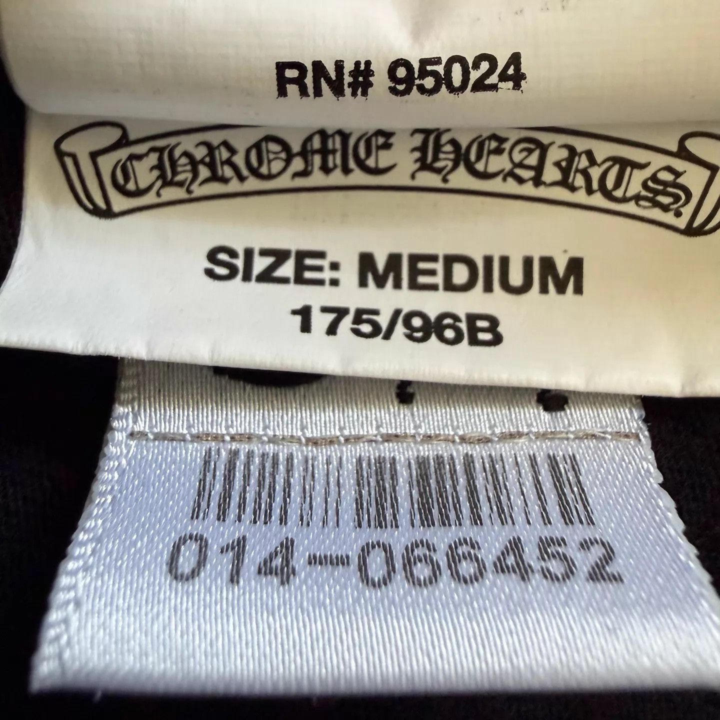 Chrome Hearts Chrome Hearts Black Spine Sword Print M Short Sleeve Tee Size US M / EU 48-50 / 2 - 5 Thumbnail