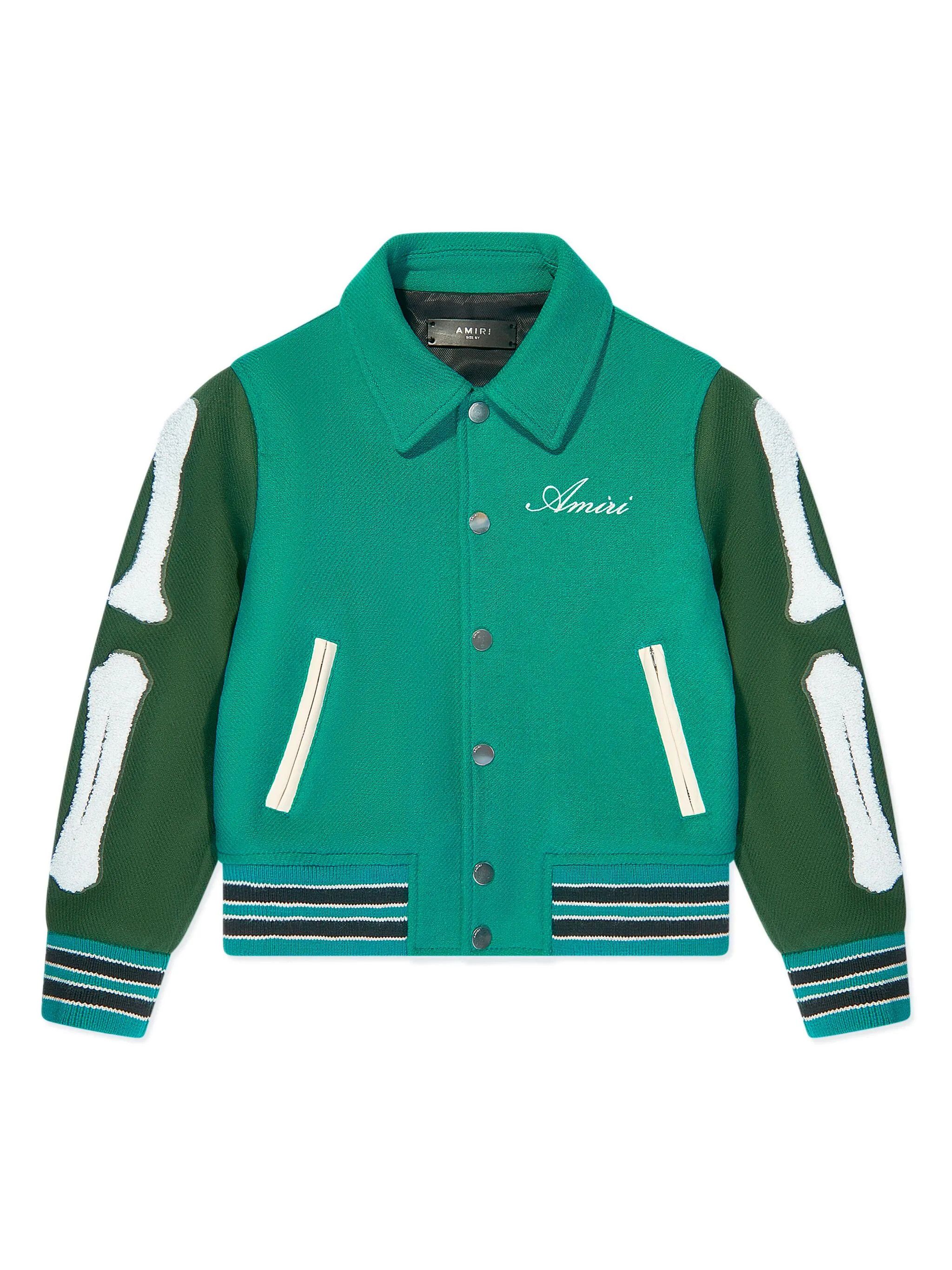 oc11z0225 KIDS Bones Bomber Jacket in Multicolor