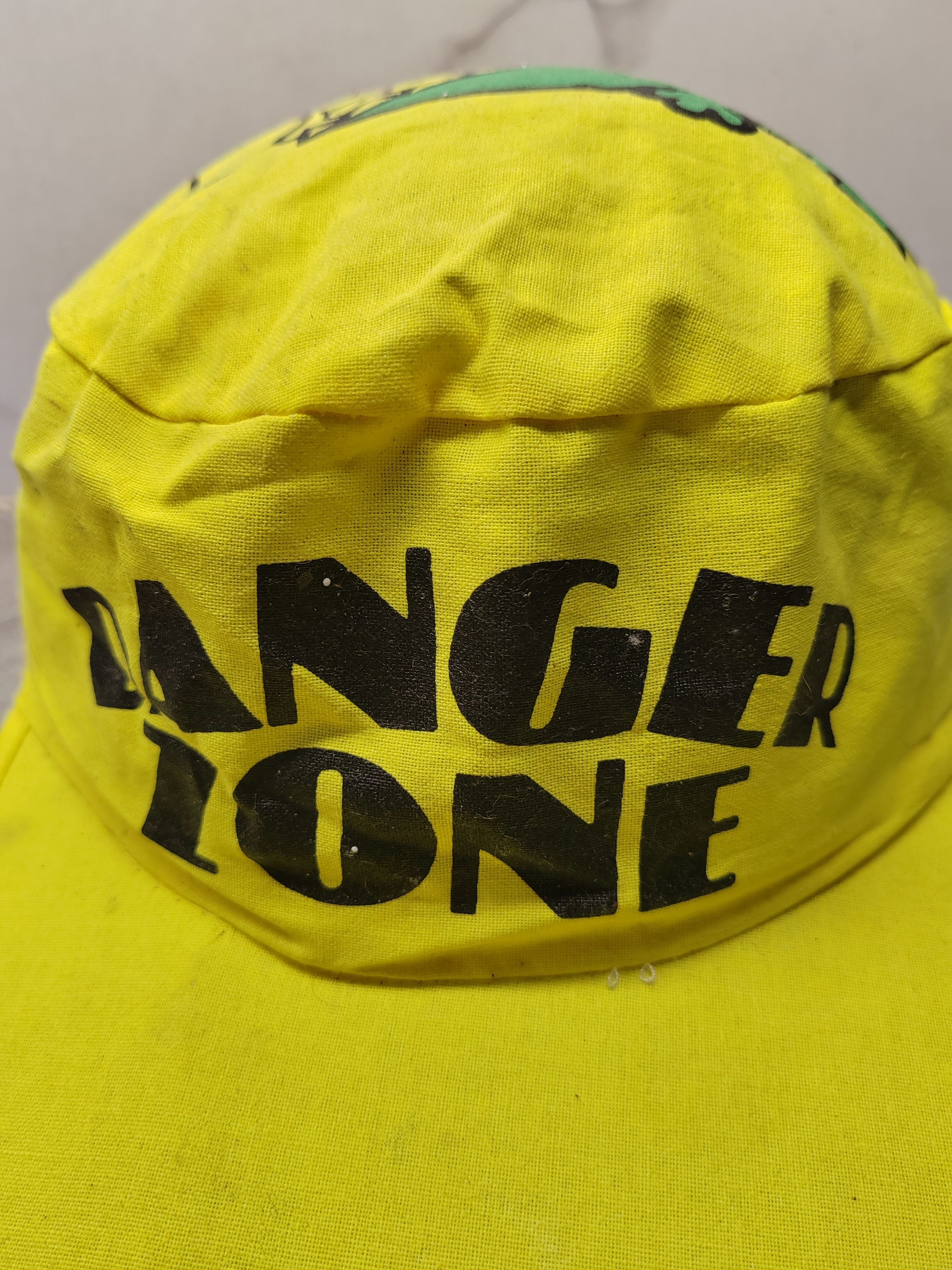 If Six Was Nine Vintage Danger Zone Painter Cap Hat Size ONE SIZE - 3 Thumbnail