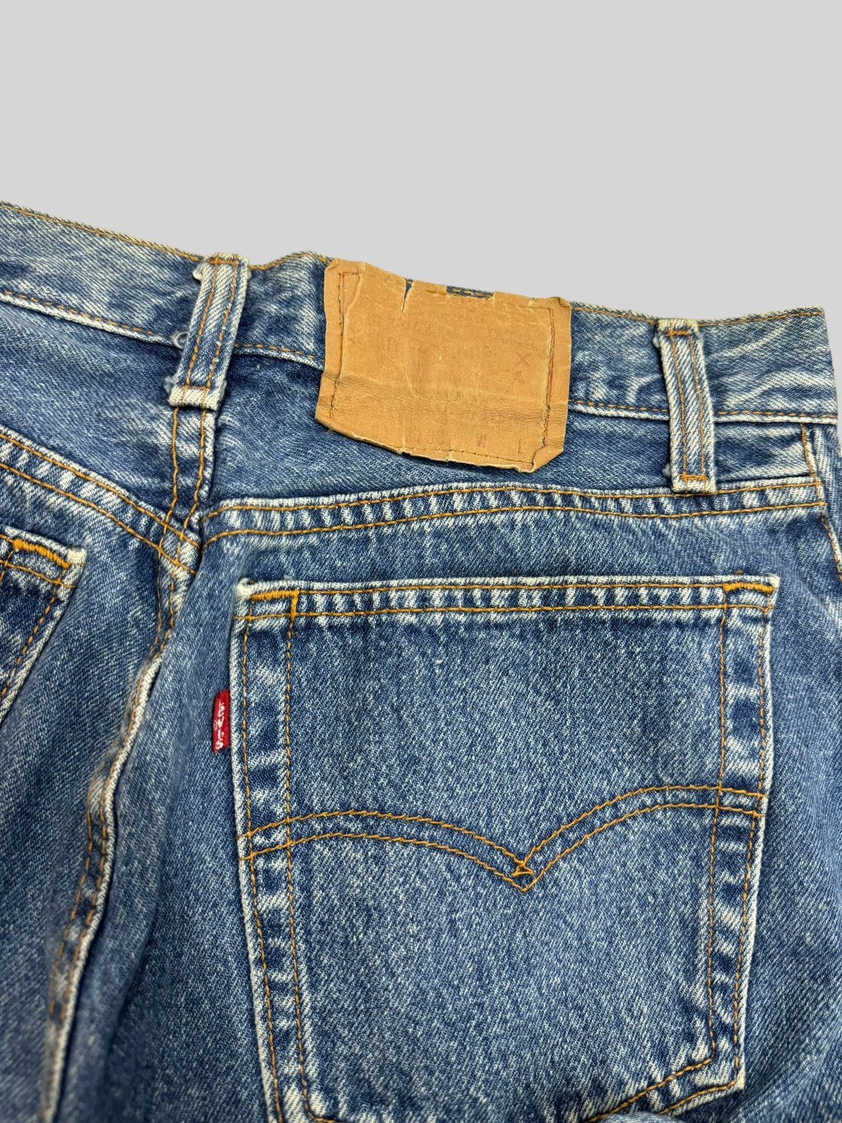 Levi's × Vintage Vintage 90s Levis 501 Button 544 Butterfly Jeans Size US 30 / EU 46 - 11 Thumbnail