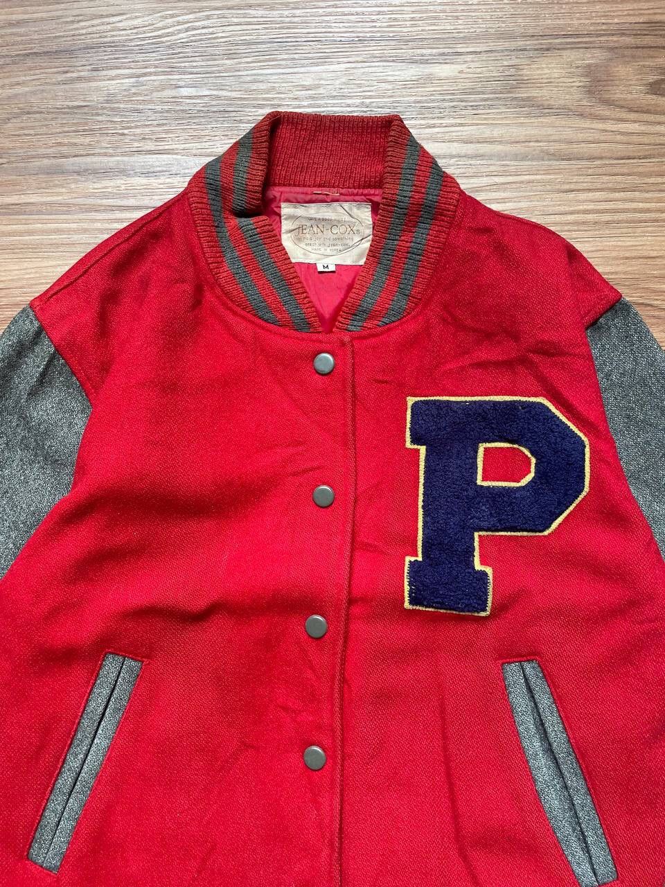 Japanese Brand × Vintage Vintage Varsity Jacket Big Logo Cotton Jacket Size US M / EU 48-50 / 2 - 2 Thumbnail