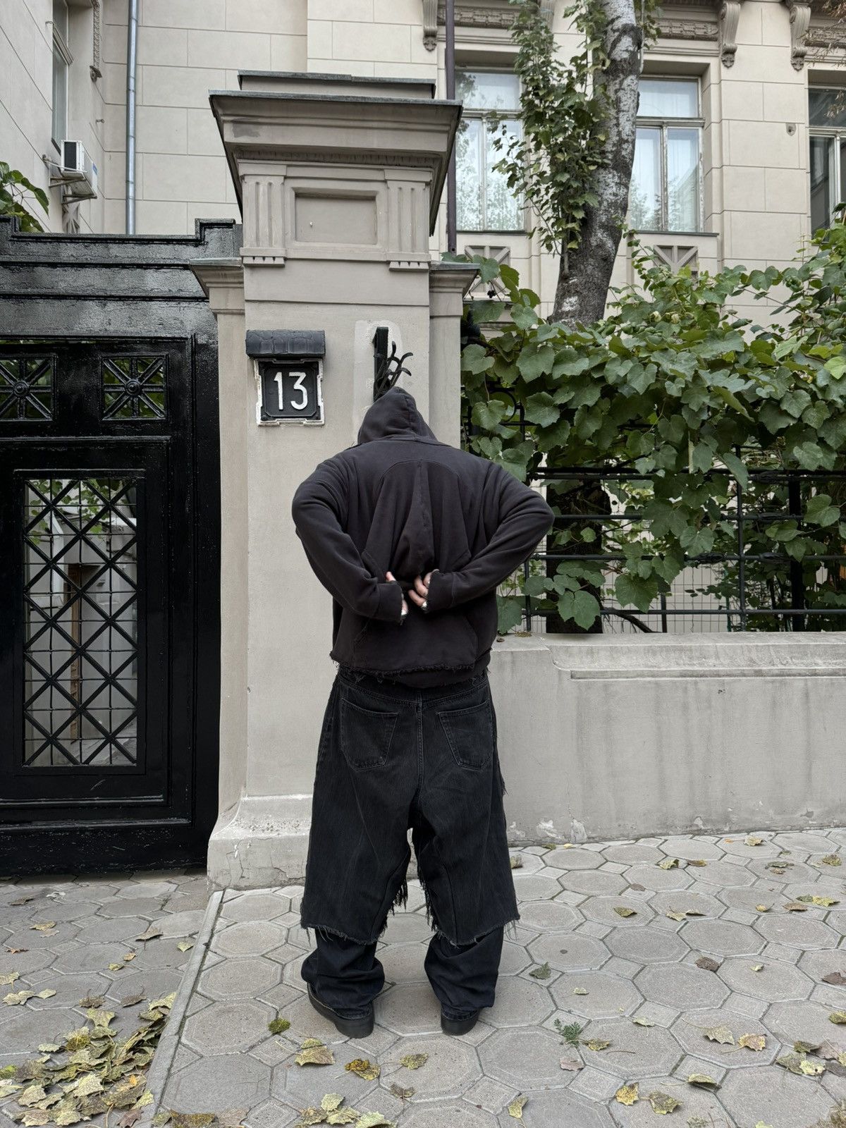 Yohji Yamamoto YOHJI YAMAMOTO x RequaL Wildside Deconstructed Hoodie Size US L / EU 52-54 / 3 - 7 Thumbnail