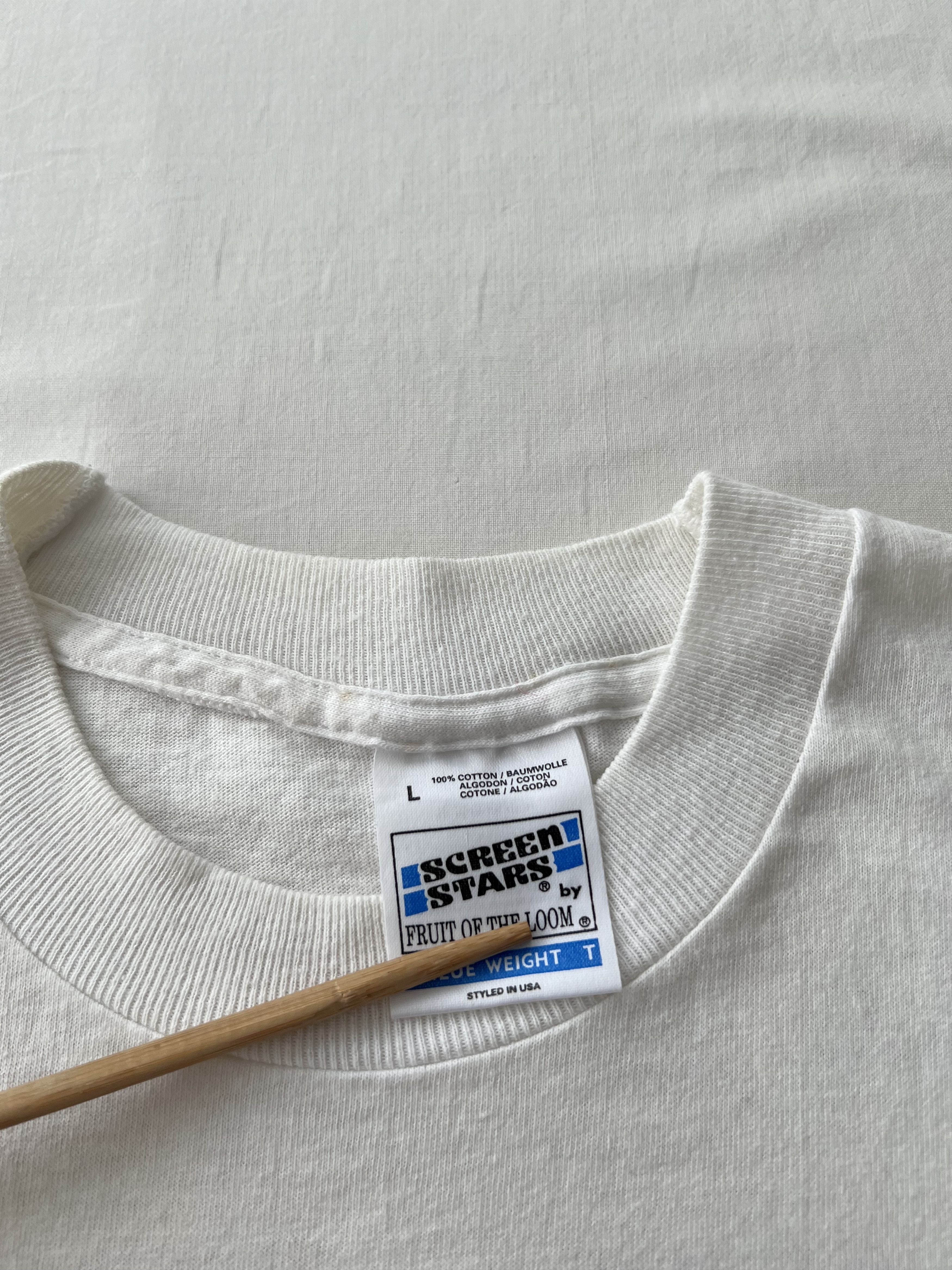 Band Tees Vintage 1996 Bon Jovi These Days White T-shirt Size US L / EU 52-54 / 3 - 15 Thumbnail