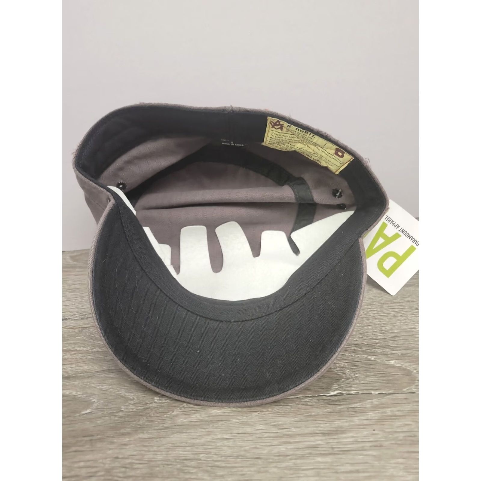 Vintage A Kurtz Army Cotton Cap Hat Small Unisex Sample NWT Gray Vintage No Size ONE SIZE - 5 Thumbnail