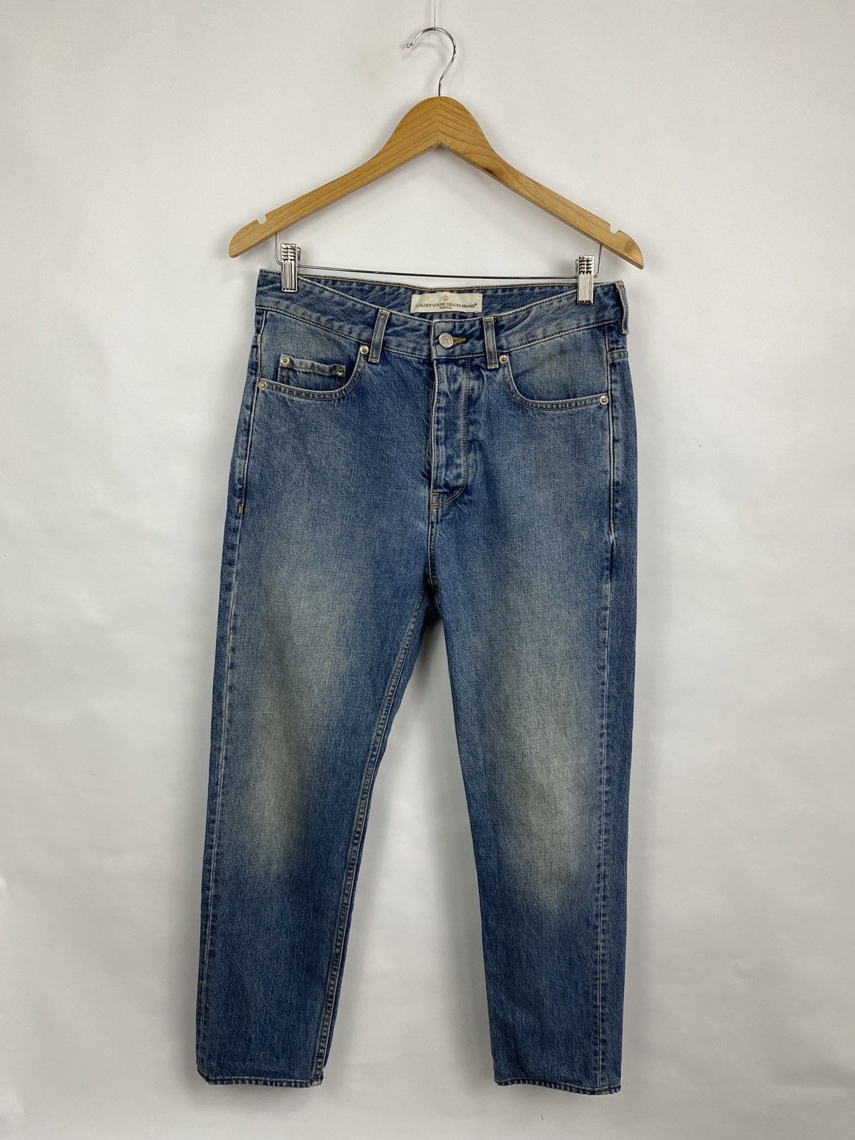 Golden Goose 🇮🇹 Golden Goose Deluxe Brand Jeans Venezia Y2K Rare Retro Size US 29 - 2 Thumbnail