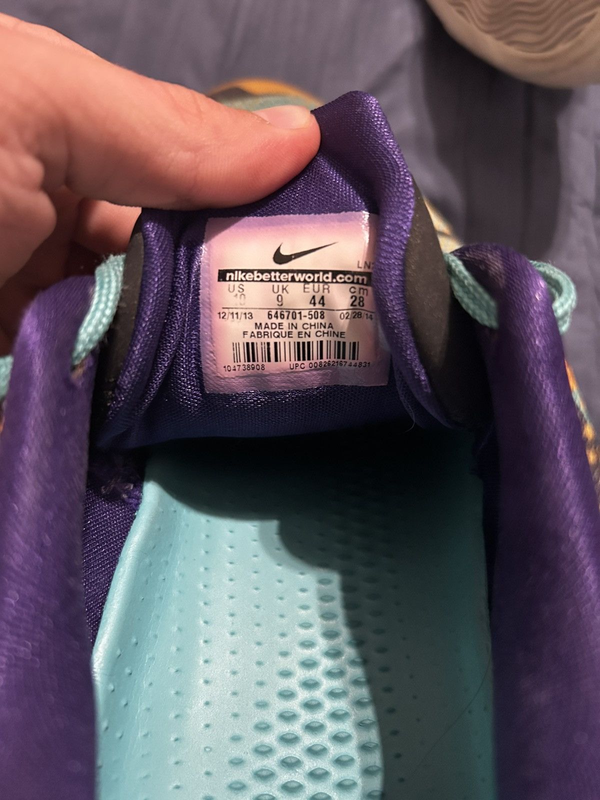 Nike Kobe 9 EM unleashed Size US 10 / EU 43 - 9 Thumbnail