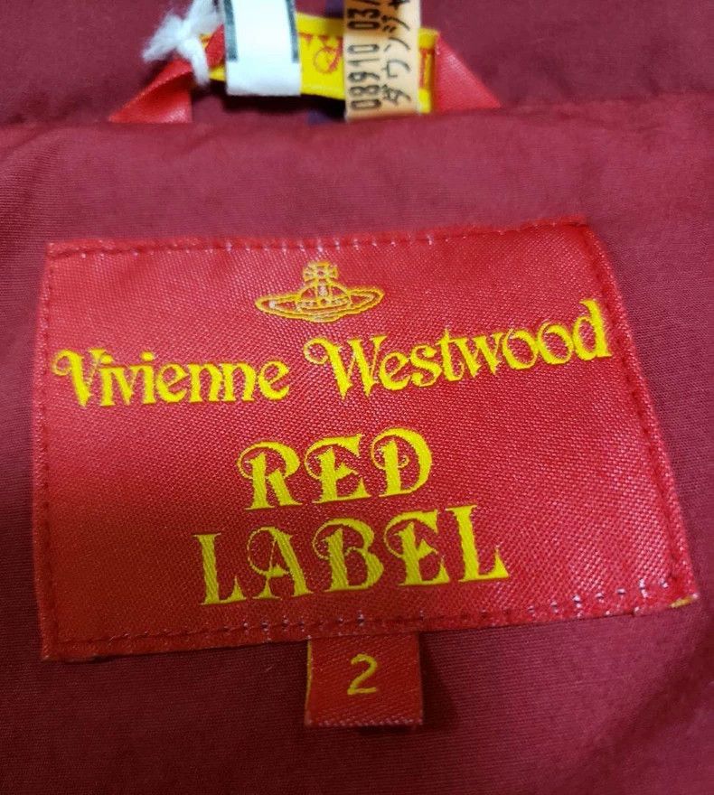 Vivienne Westwood Vivienne Westwood size2 Luscious red deformed zipper down j Size M / US 6-8 / IT 42-44 - 4 Thumbnail