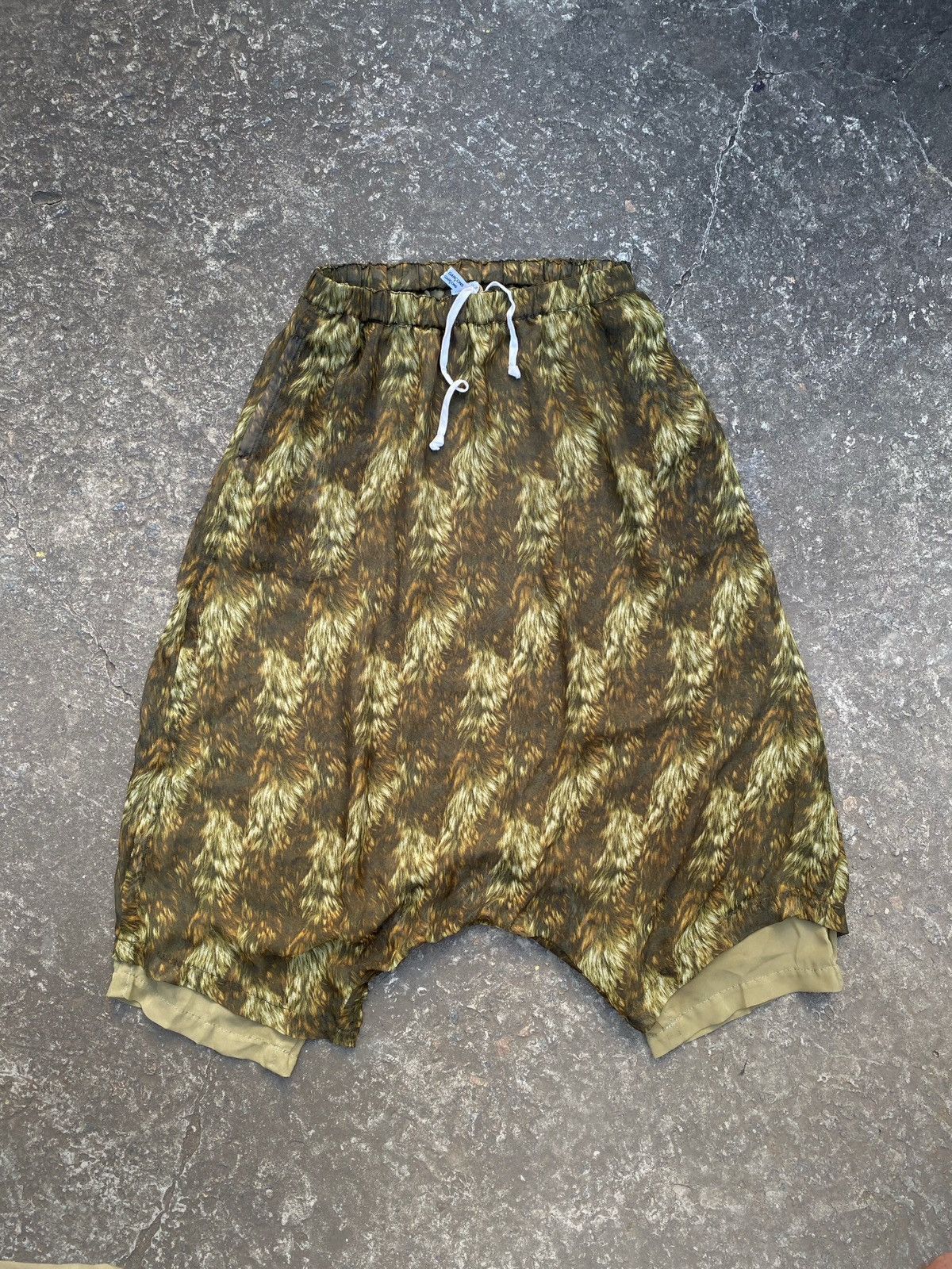 image of Comme Des Garcons Vintage Printed Skirt Pants Size M, Women's