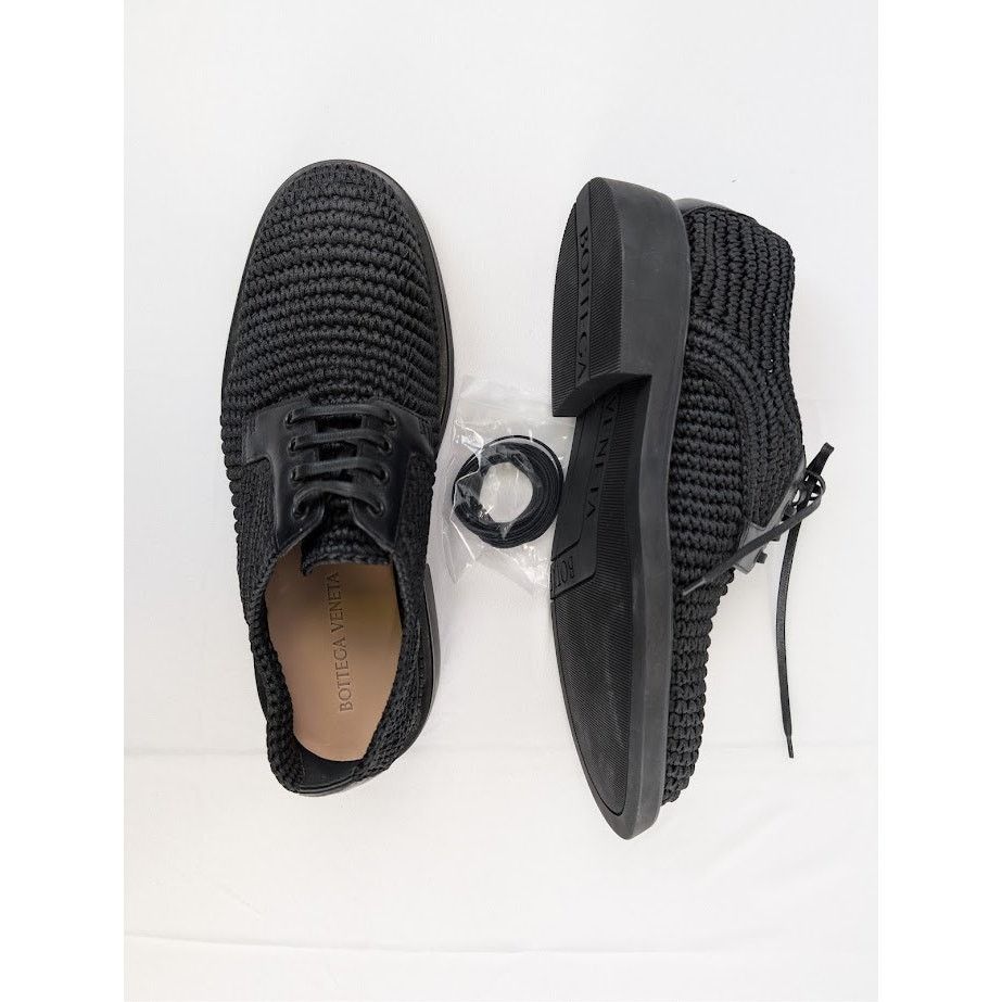 Bottega Veneta o1rshd1 BV Level Lace Up in Black Size US 9 / EU 42 - 13 Thumbnail